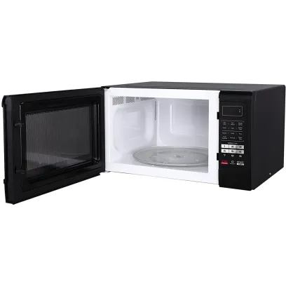 Magic Chef 1.6 Cu. ft. 1100W Countertop Microwave Oven with Push-Button Door in Black, New