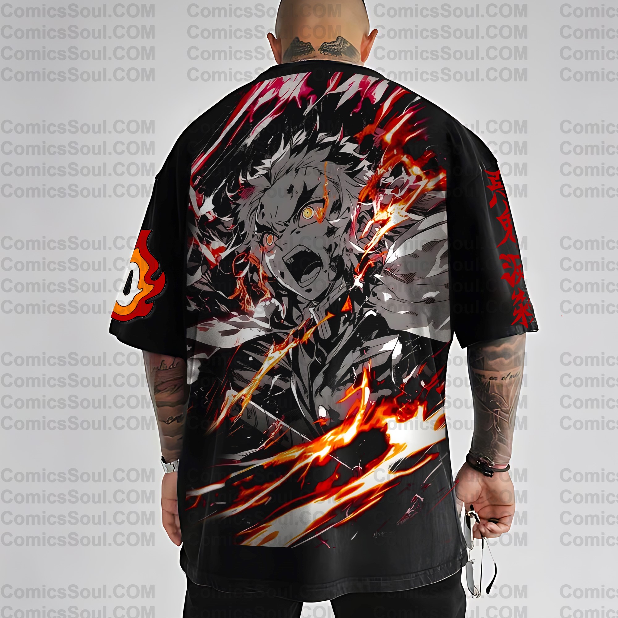 Unisex Anime Inspired Vintage T-Shirt| KNY
