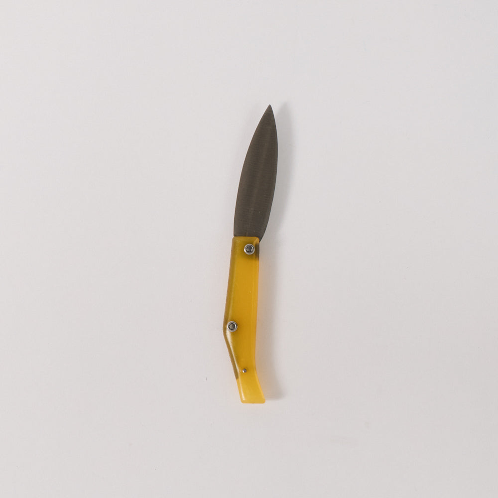 Couteau Commun en Inox - Jaune