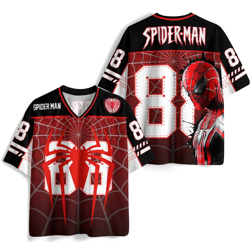 Spider-Man Anime Football Jersey