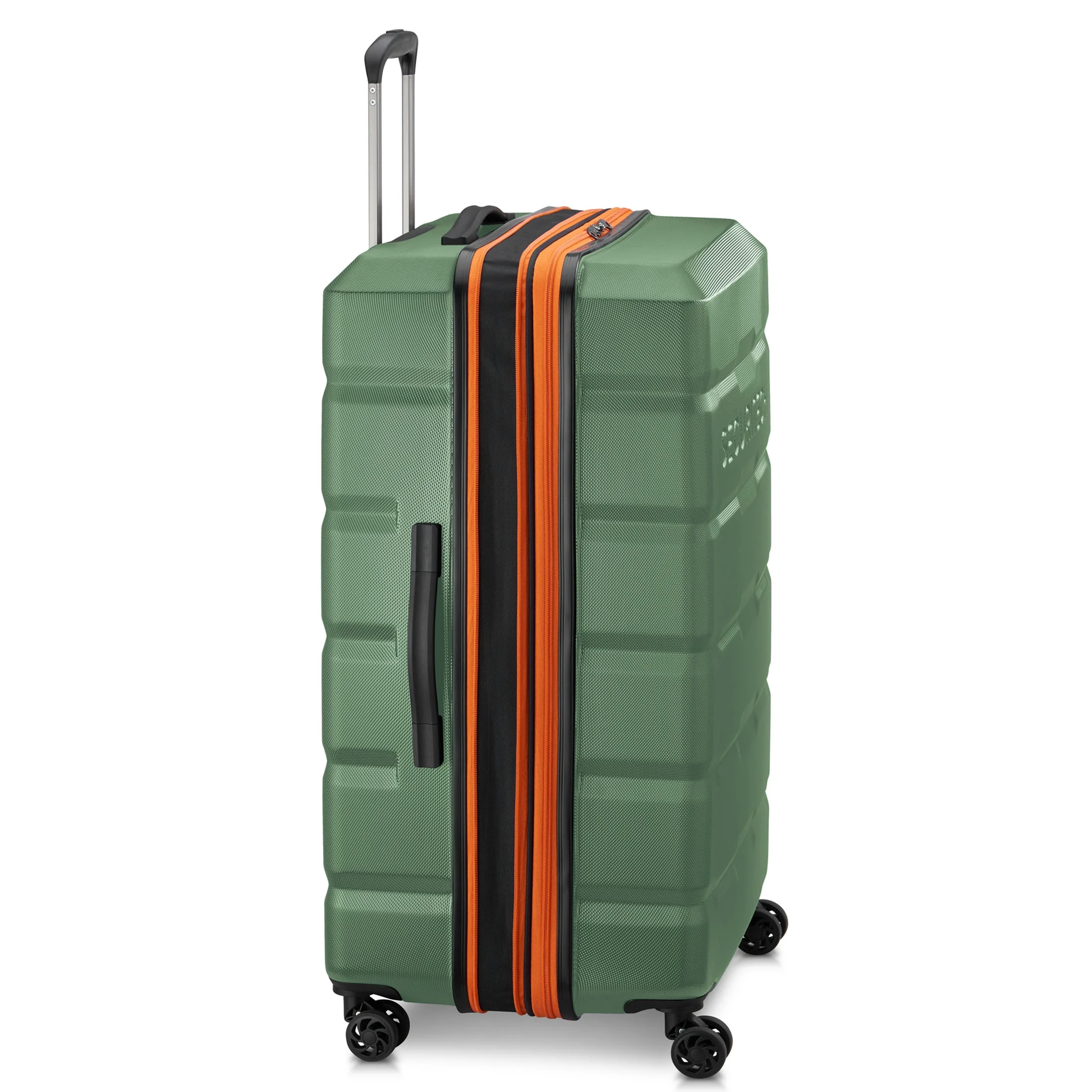 Securitech by Delsey, Citadel 31" Large Checked Hardside Spinner Luggage Green - Image 8