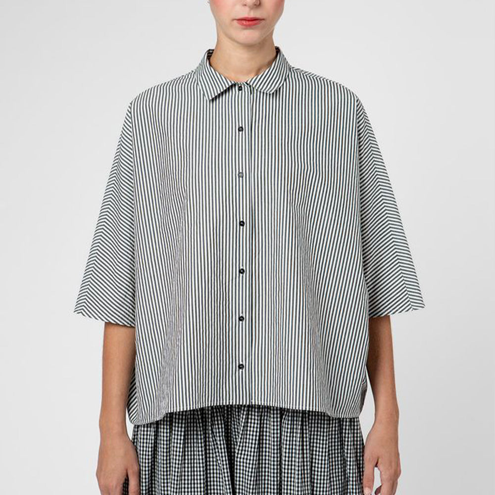 Apuntob - Chemise Rayures - Noir