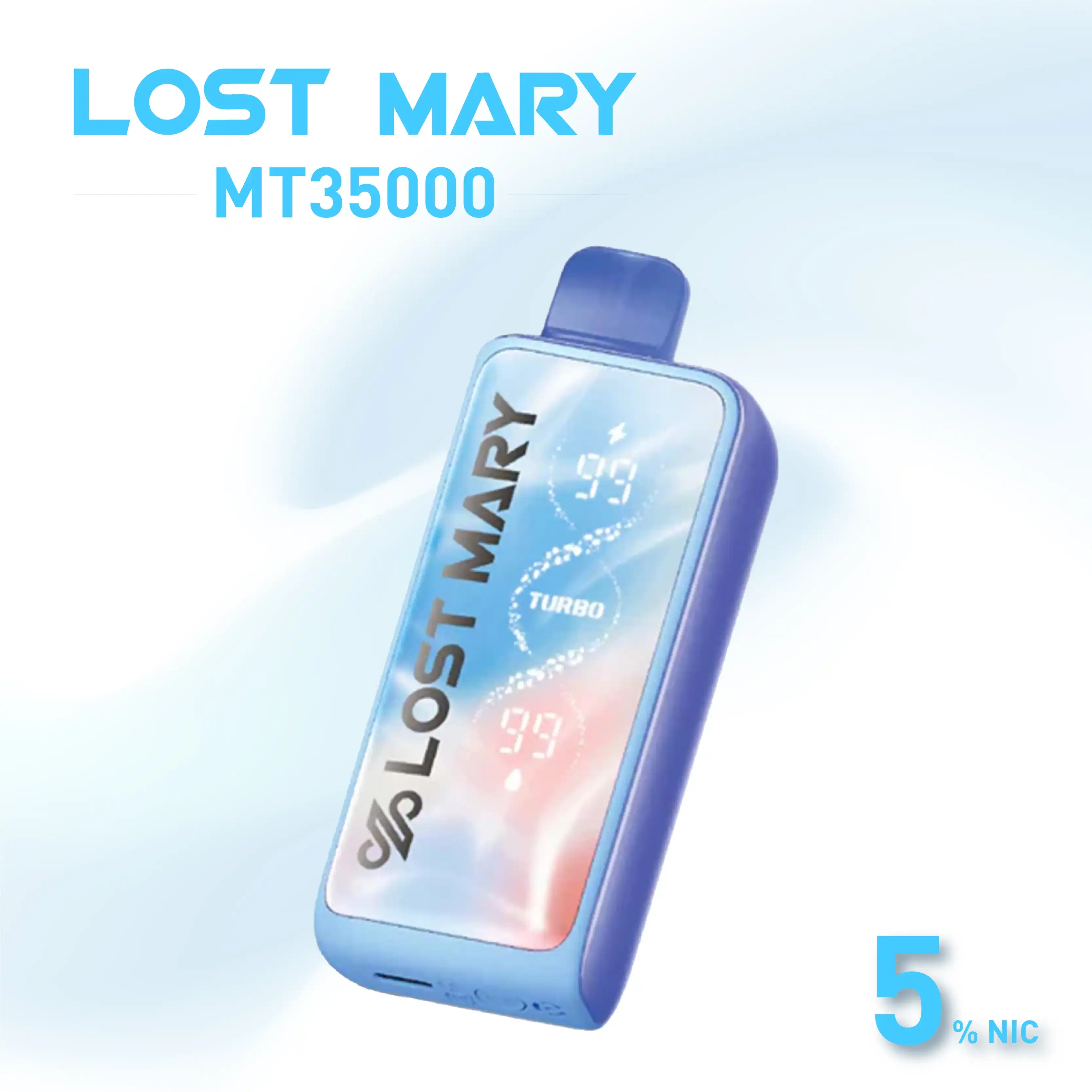 White Gami Lost Mary MT35K Turbo