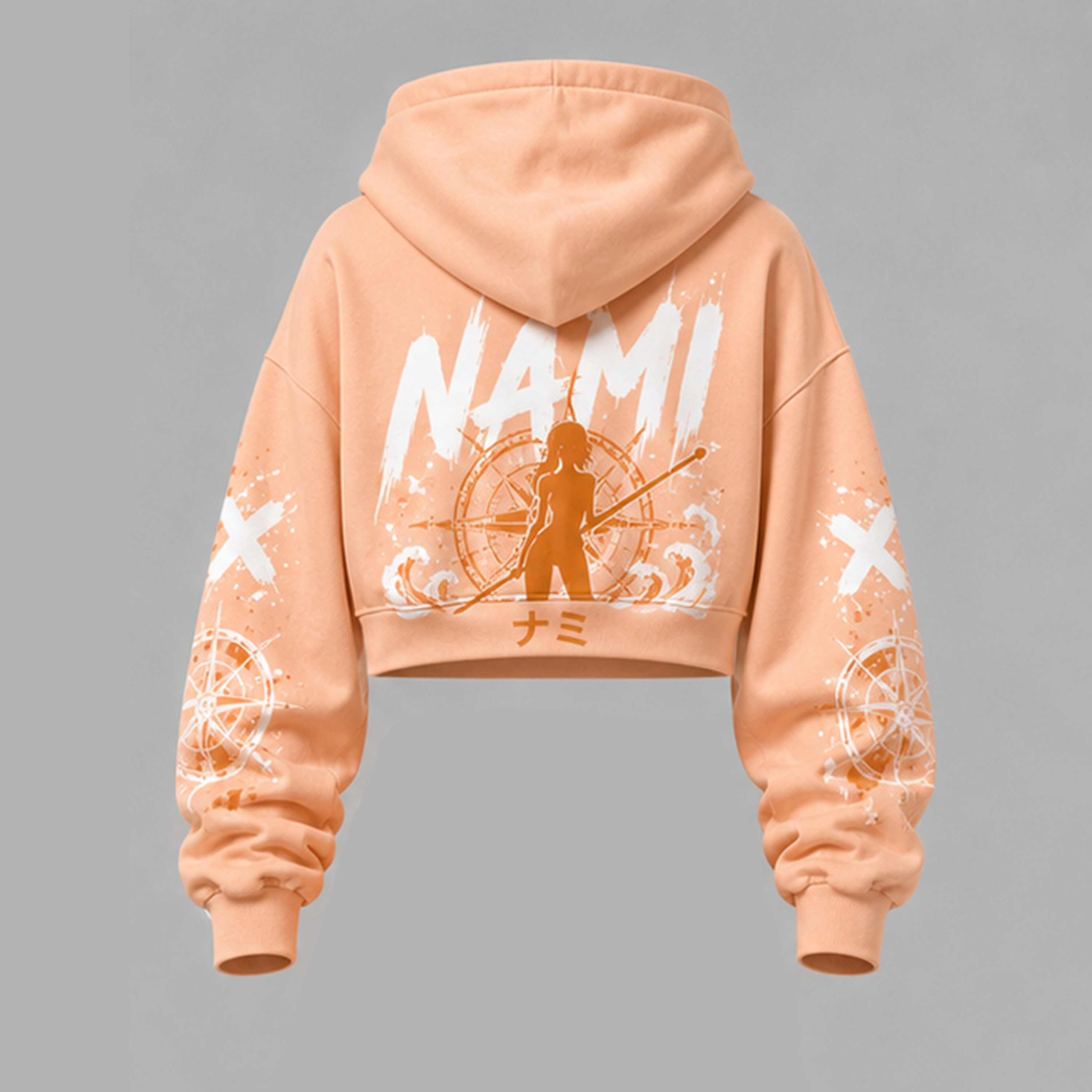 One Piece Cropped Long Sleeve Hoodie & High Waist Jogger Pants Two Piece TeeThreads Sustain the Scene with Custom Apparel
