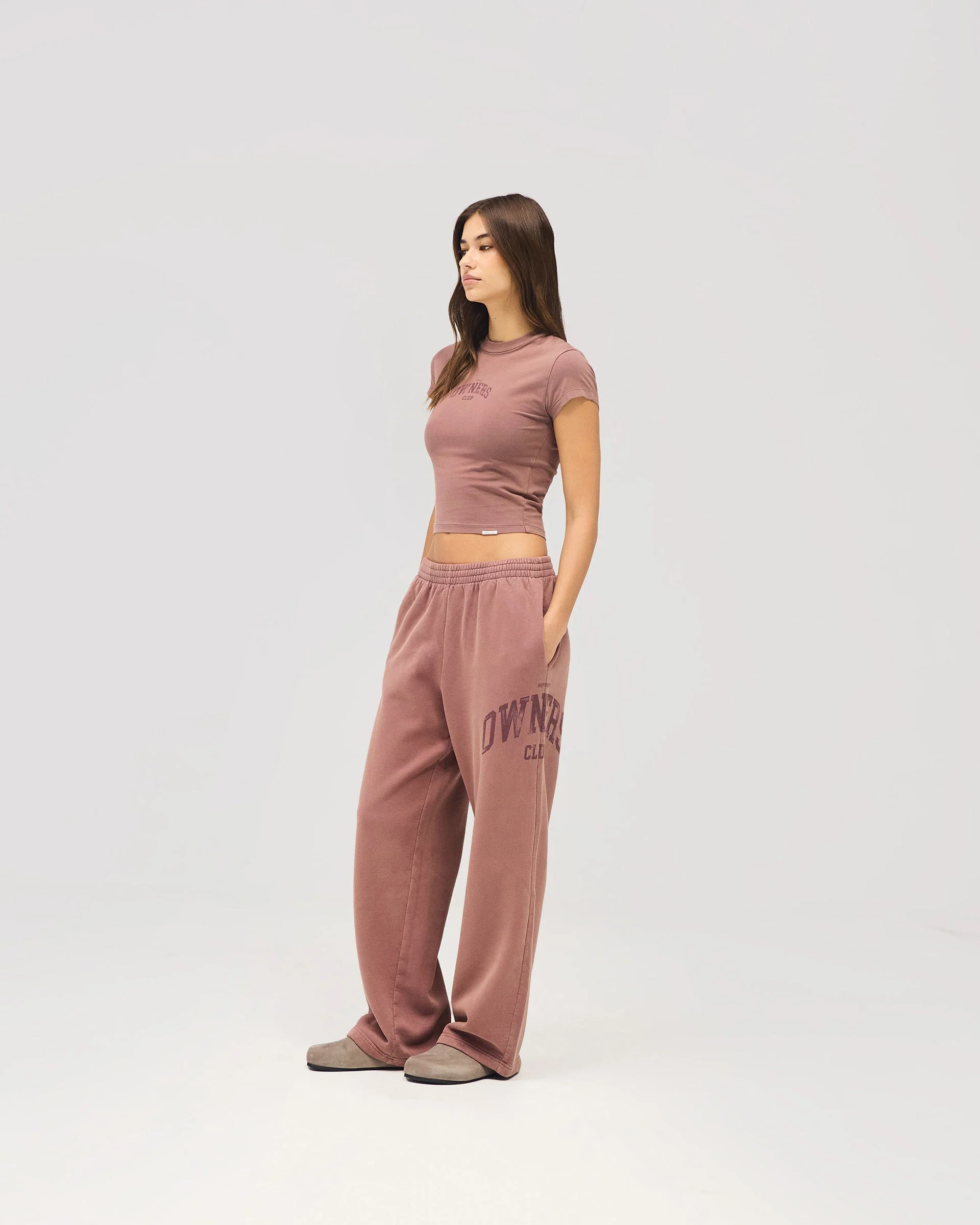Represent Owners Club Sweatpant - Smoked Rose