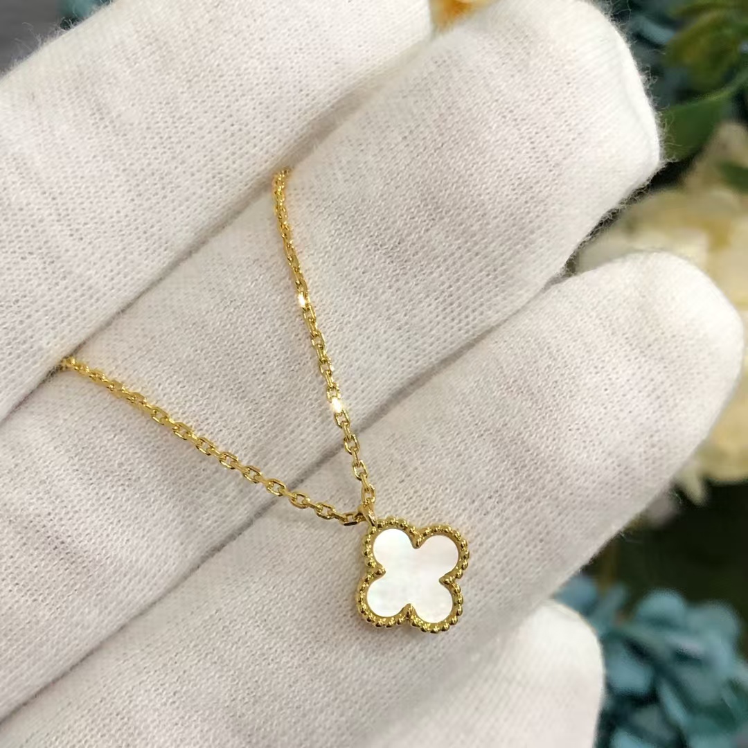 VCA Sweet Alhambra Pendant Necklace - Mini - Original Replica Club
