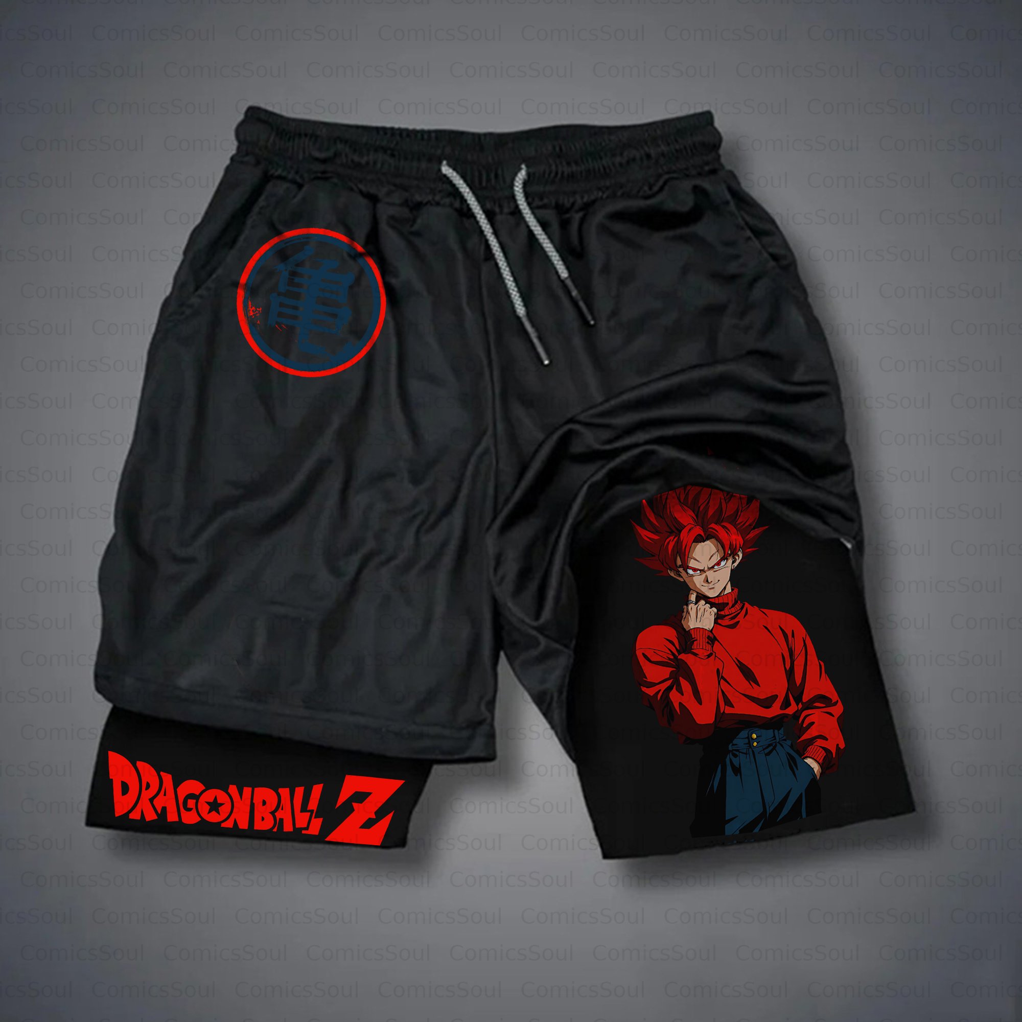 Unisex Casual Anime Style Shorts
