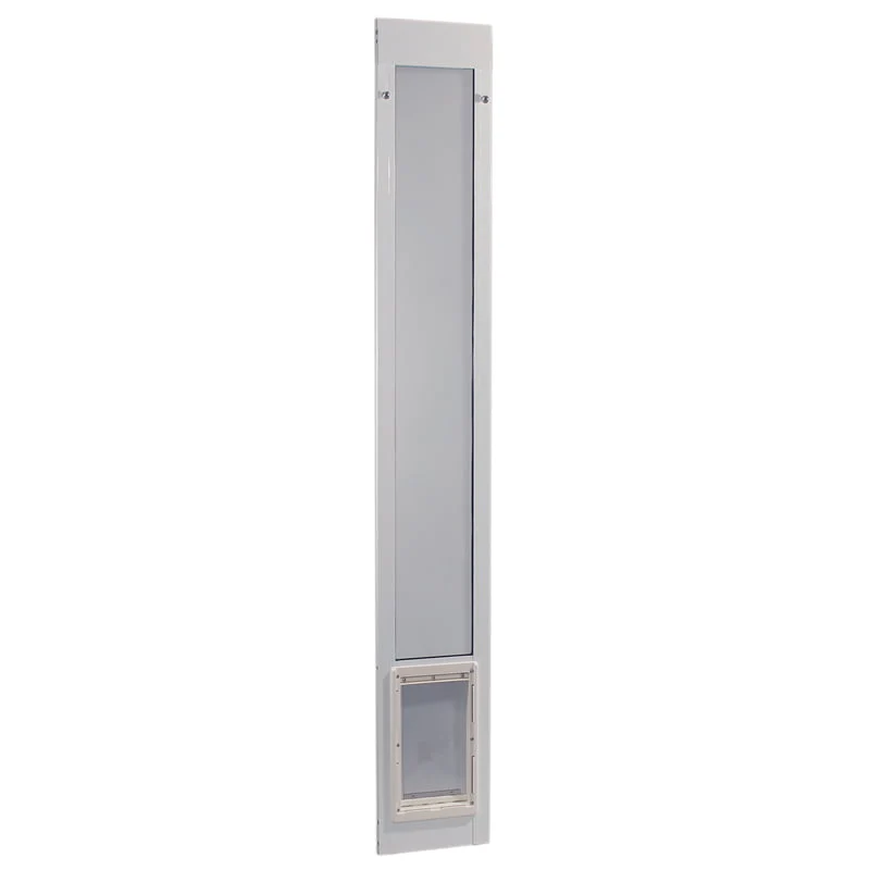 Ideal Pet Glass Pet Door, Aluminum, 77.6 in. H X 11.5 in. W
