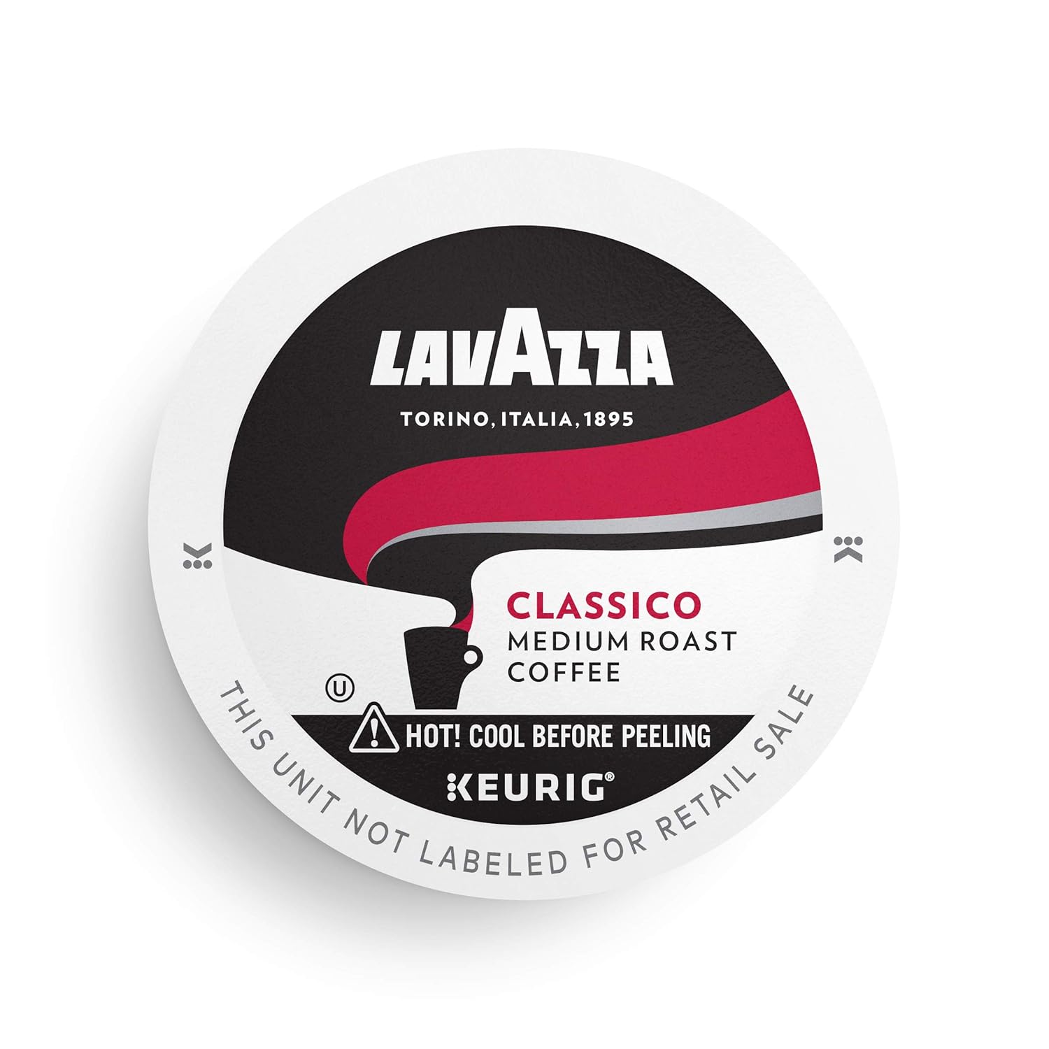 Lavazza Classico Single-Serve Coffee K-Cup® Pods for Keurig® Brewer. Medium Roast. Caps Classico. 16 Count Full-bodied medium roast with rich flavor and notes of dried fruit. Value Pack