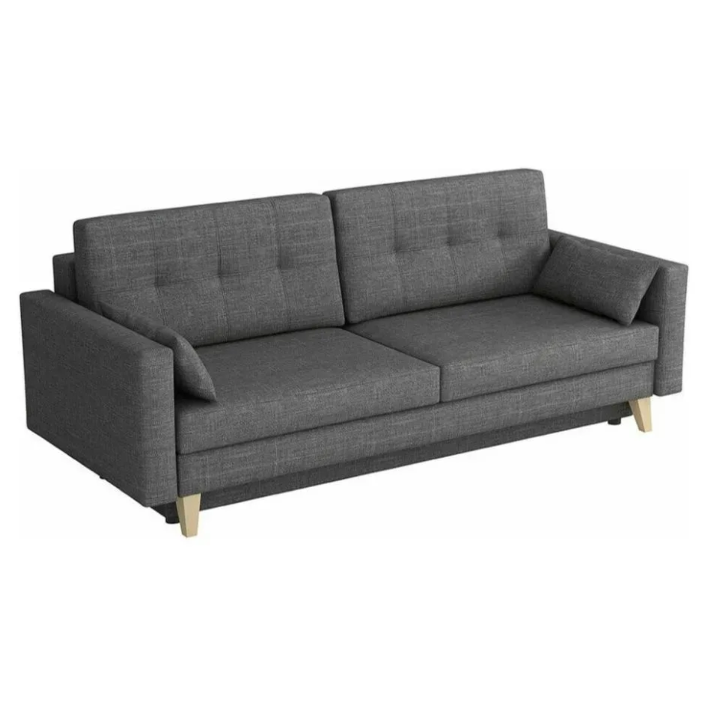 Sofá-cama Nidovia 113, con caja de ropa de cama 90x225x100 cm. hxd1708225
