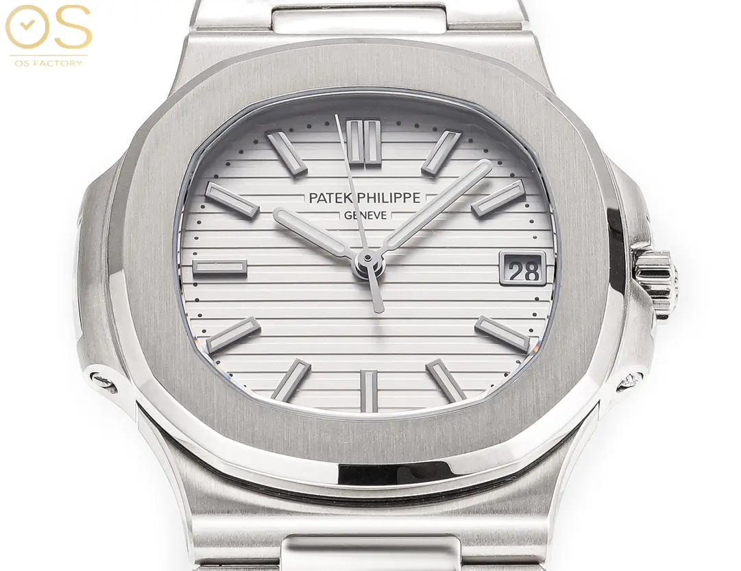 OSFactory Steel King Silver Nautilus Watch