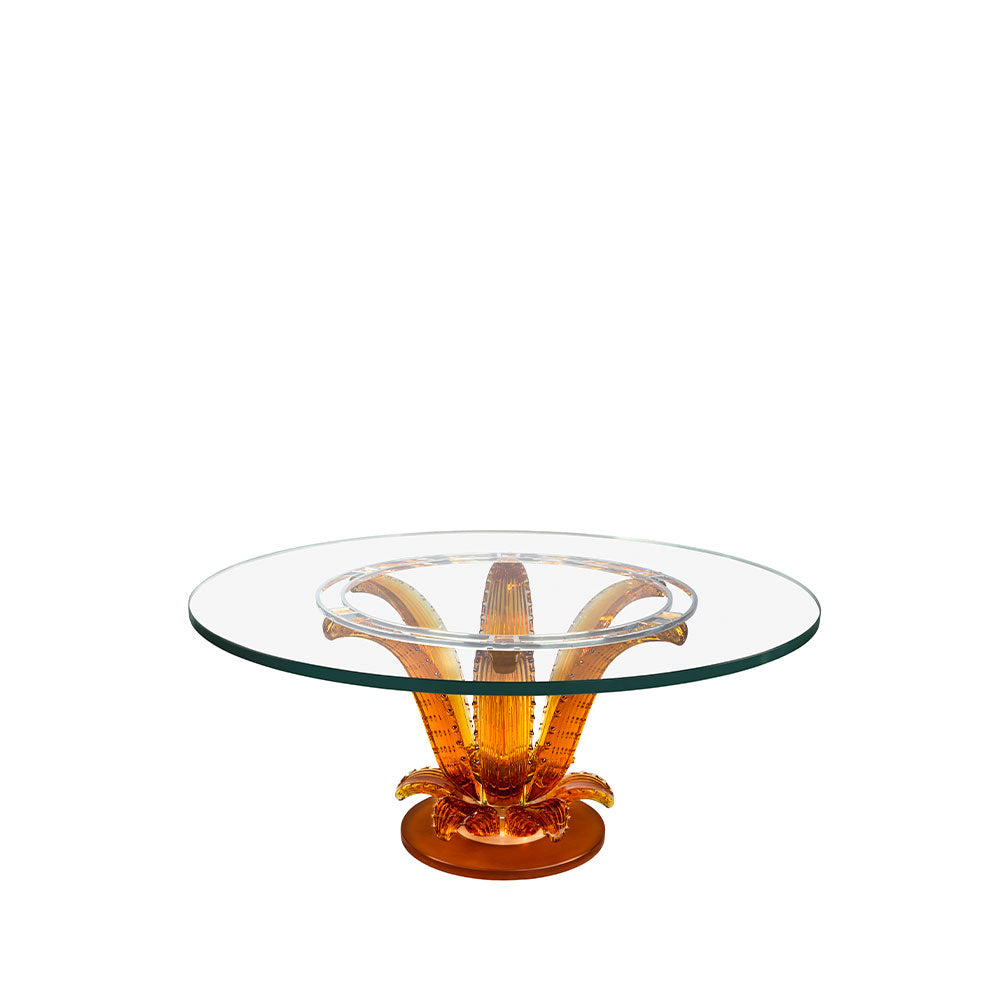 TABLE BASSE CACTUS - CRISTAL AMBRE