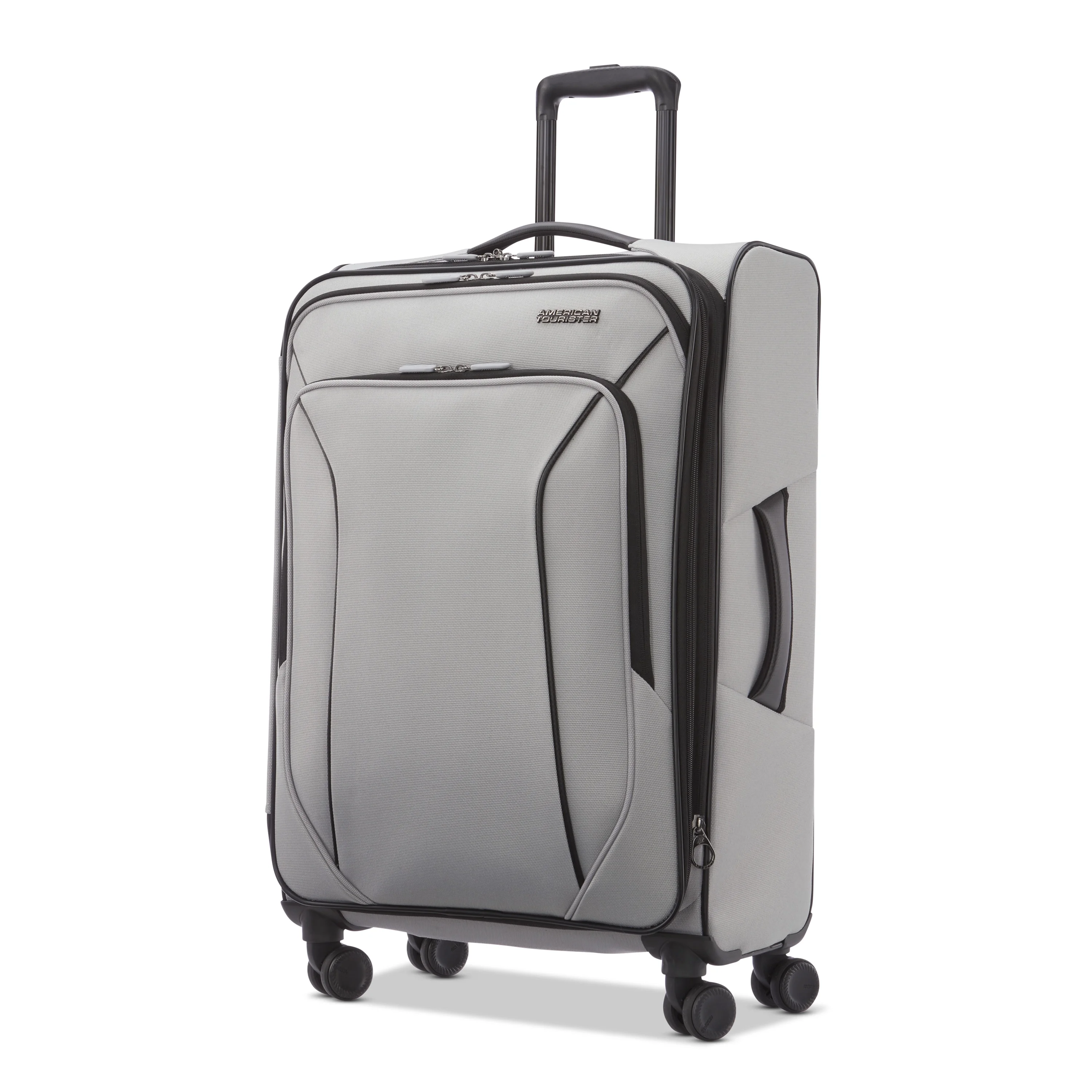 American Tourister X-Lite 3-Piece Luggage Set with Spinner Wheels - Light Grey - Image 14