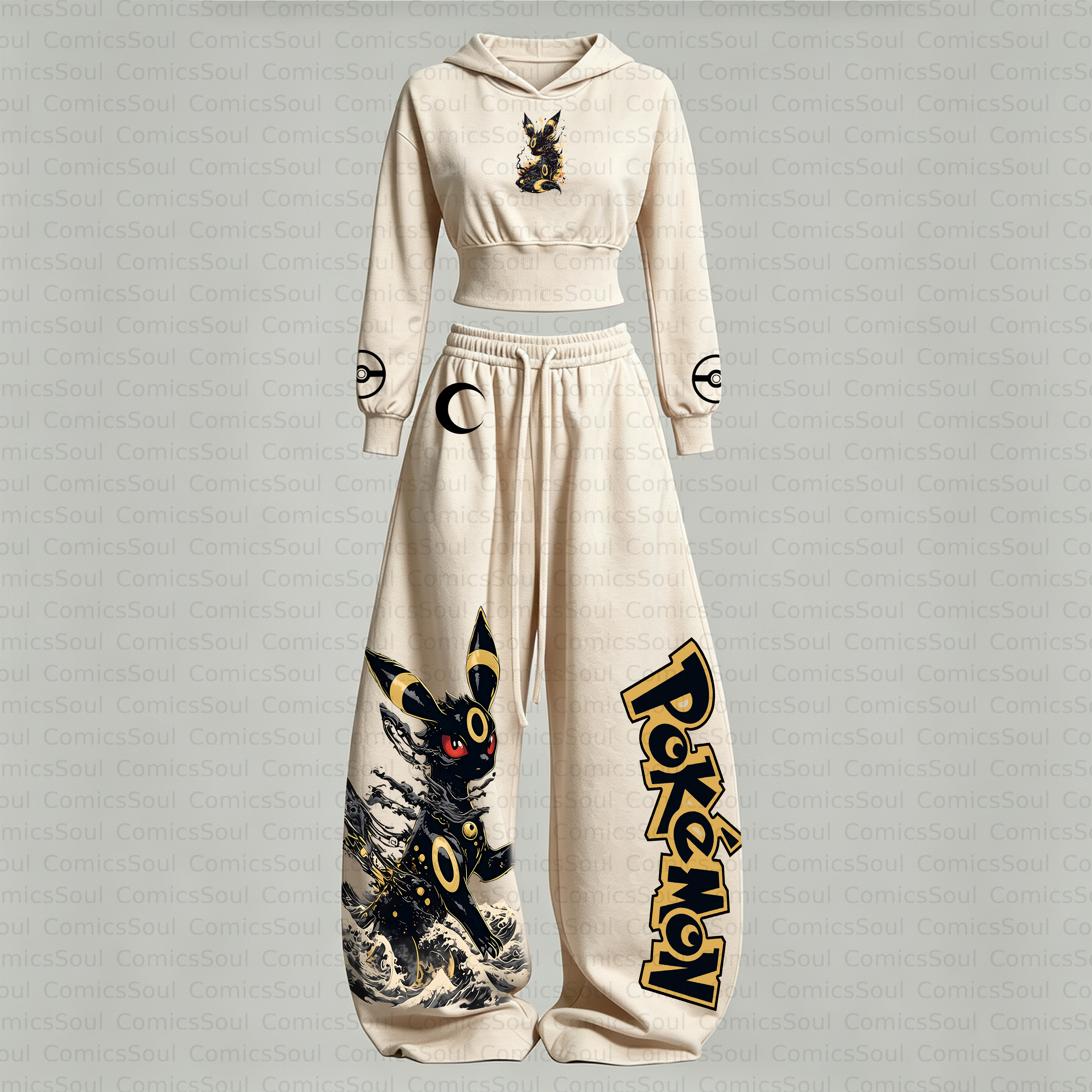 Pokémon Hoodie & Pants Two Piece Tracksuit Set 3050990 TeeThreads Sustain the Scene with Custom Apparel