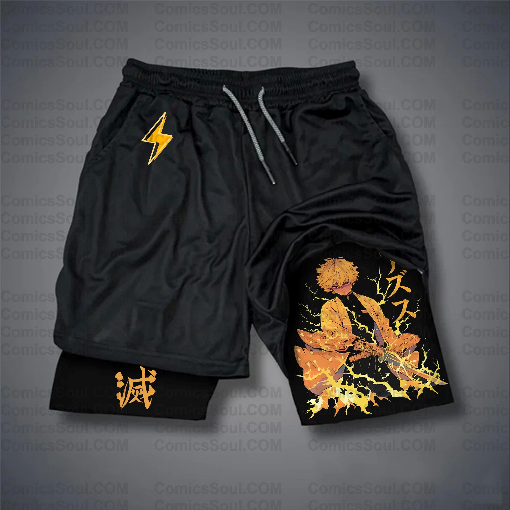 Unisex Casual Anime Streetwear Shorts 丨Comicssoul