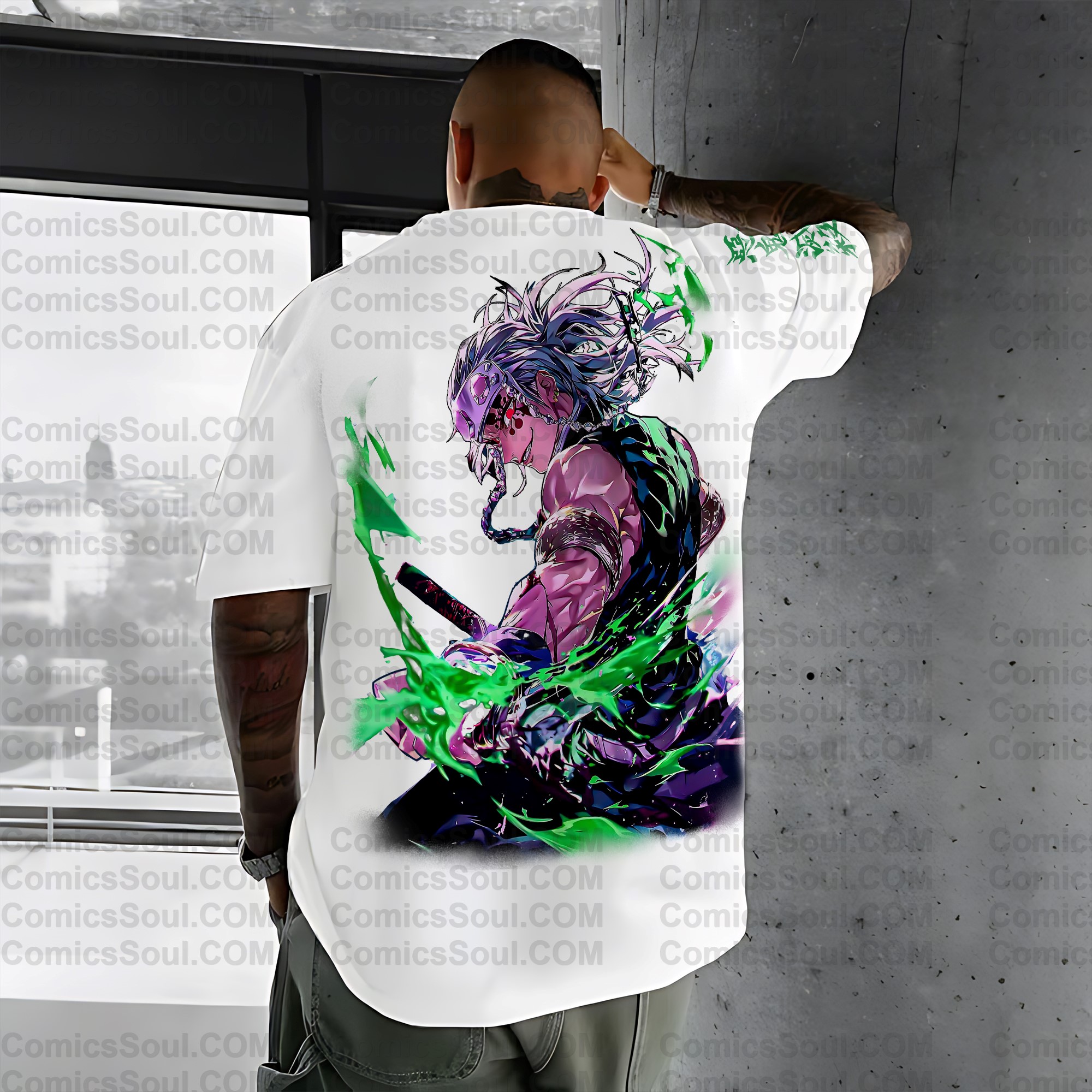 Unisex Anime Inspired Vintage T-Shirt| KNY