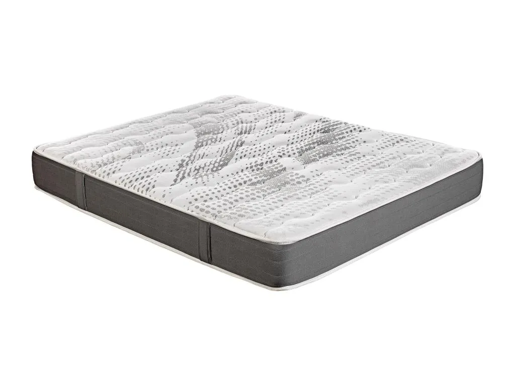 Pack colchón muelles 25cm canapé abatible natural y almohada 135x190 WJAI07688