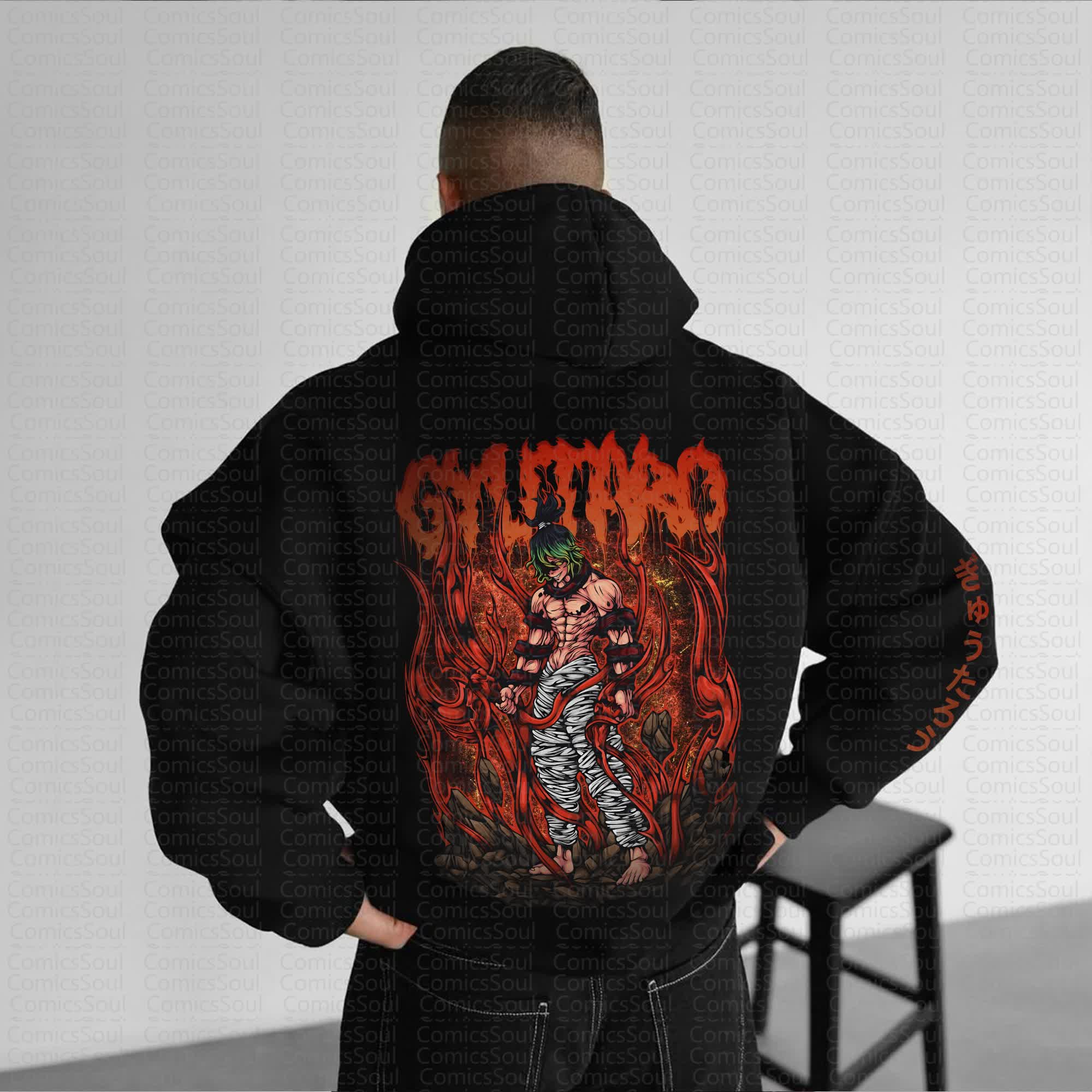 Unisex Anime Graphic Streetwear Vintage Hoodie丨Comicssoul