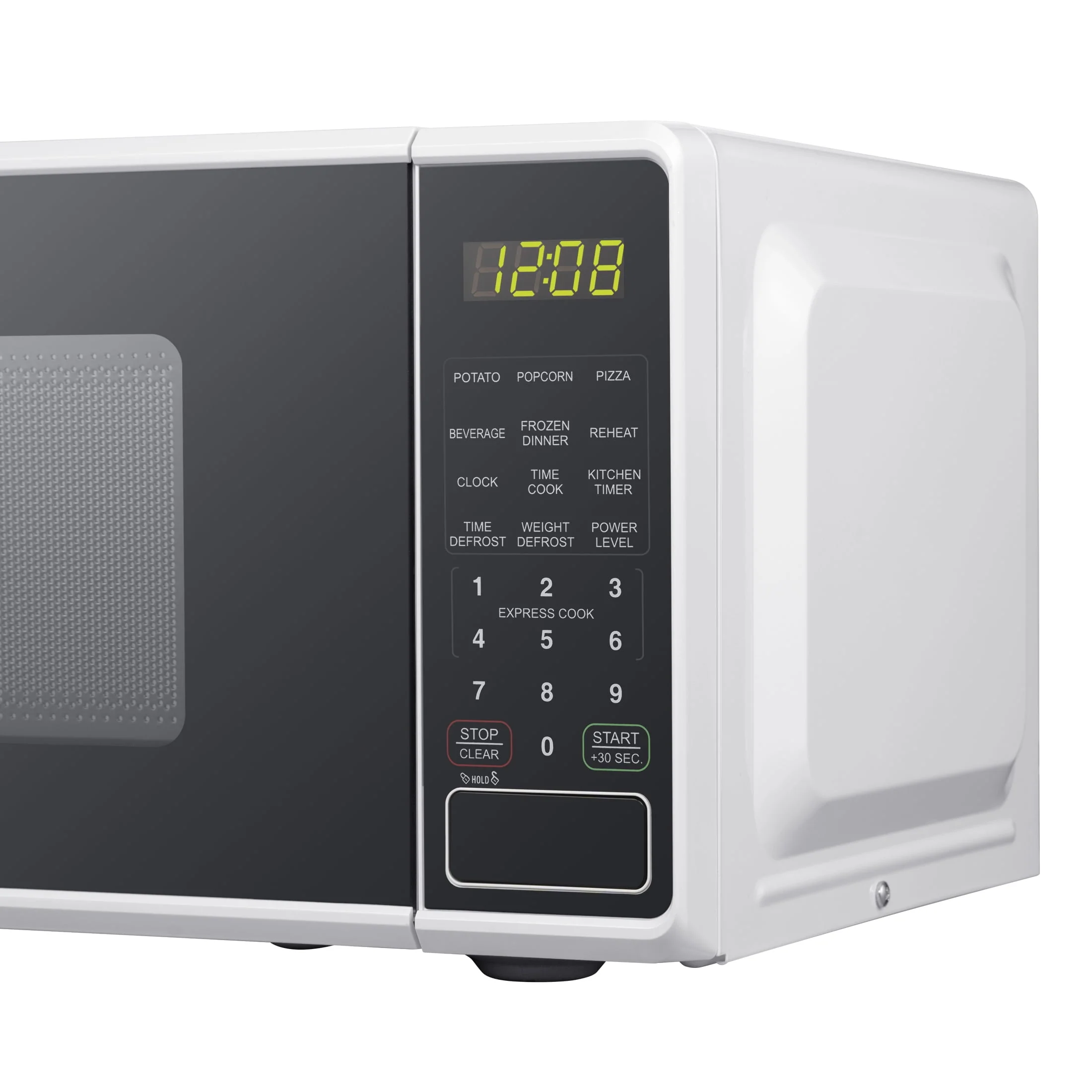 Mainstays 0.7 cu. ft. Countertop Microwave Oven, 700 Watts, White, New - Image 5