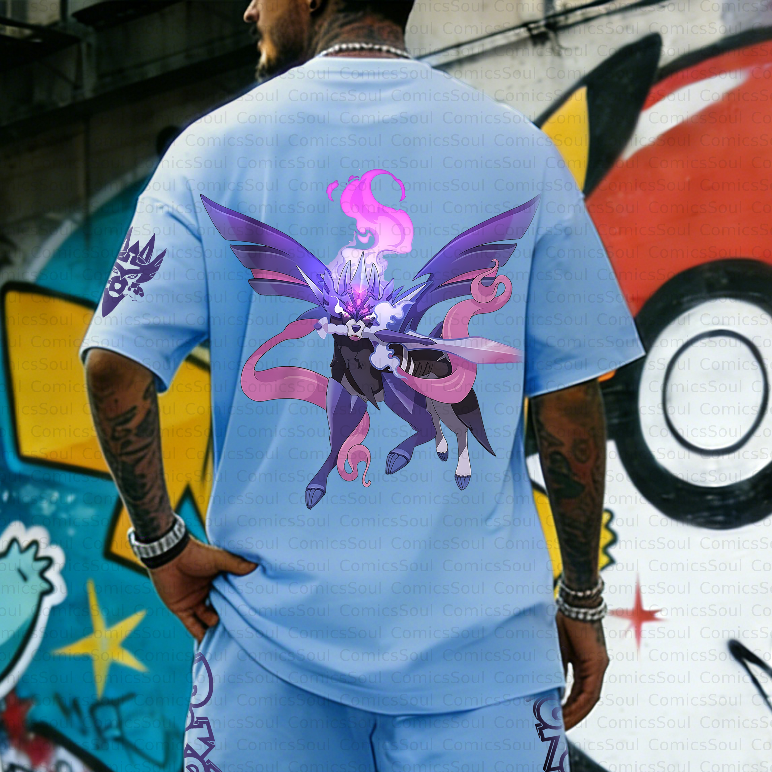 Unisex Anime Inspired Vintage T-Shirt