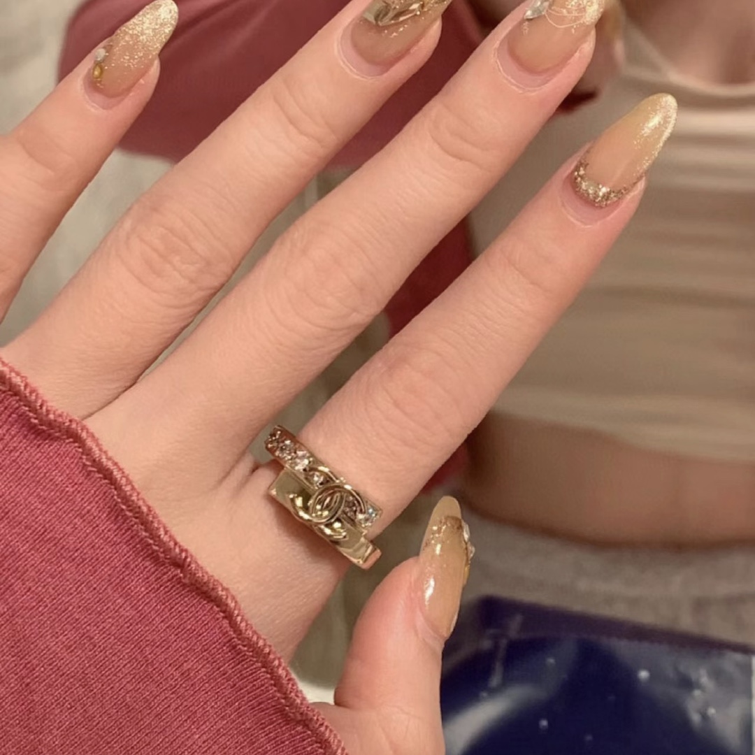 Chanel Two Row Staggered Ring - Original Replica Club