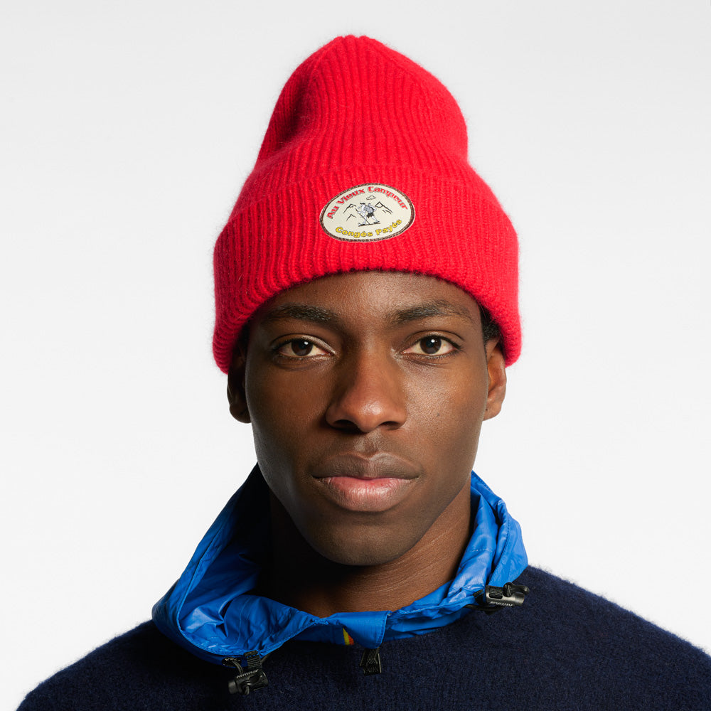 Au Vieux Campeur - Bonnet Ben - Rouge