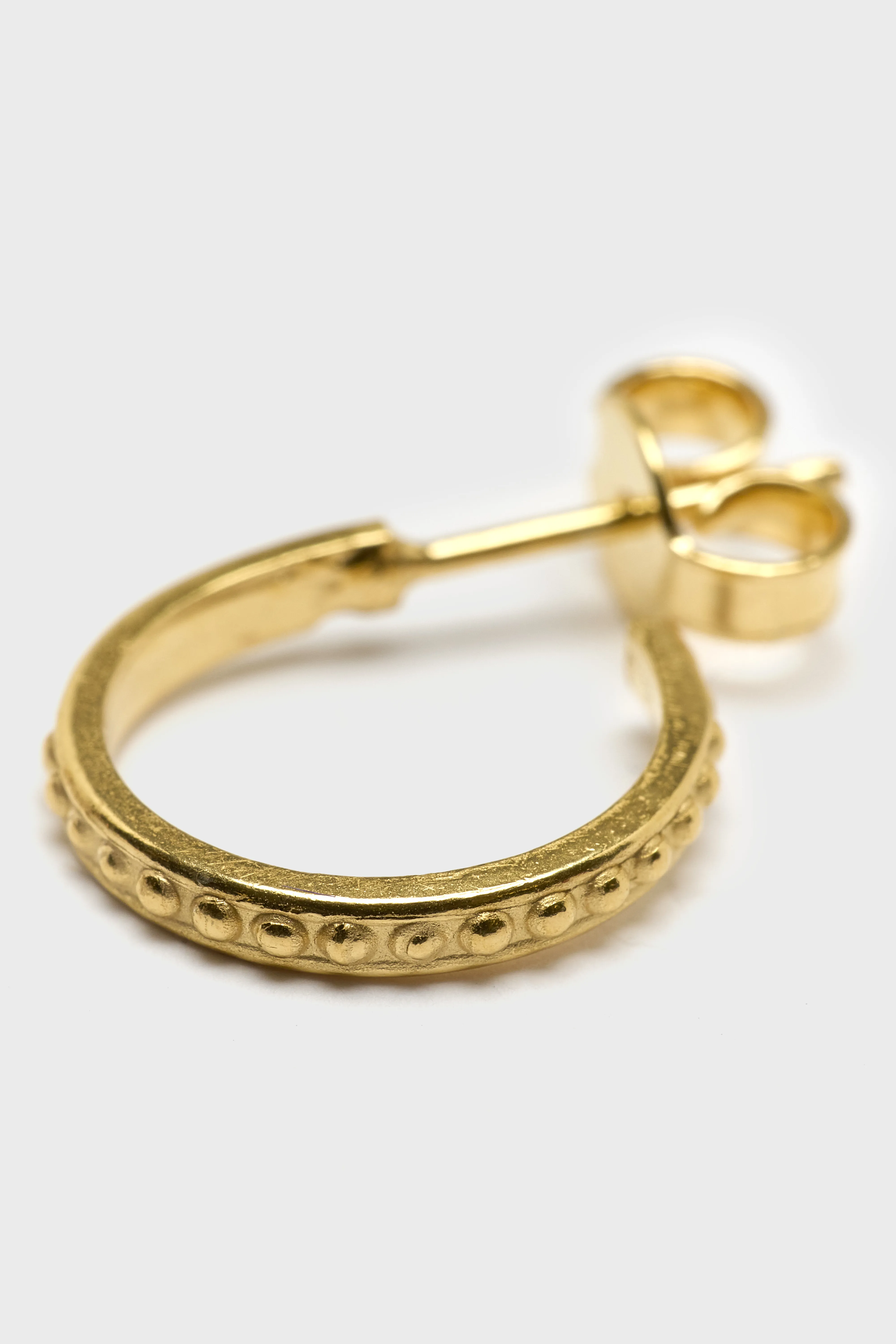 Bellerose Dotted Hoop Earrings  (261 / W / GOLD)