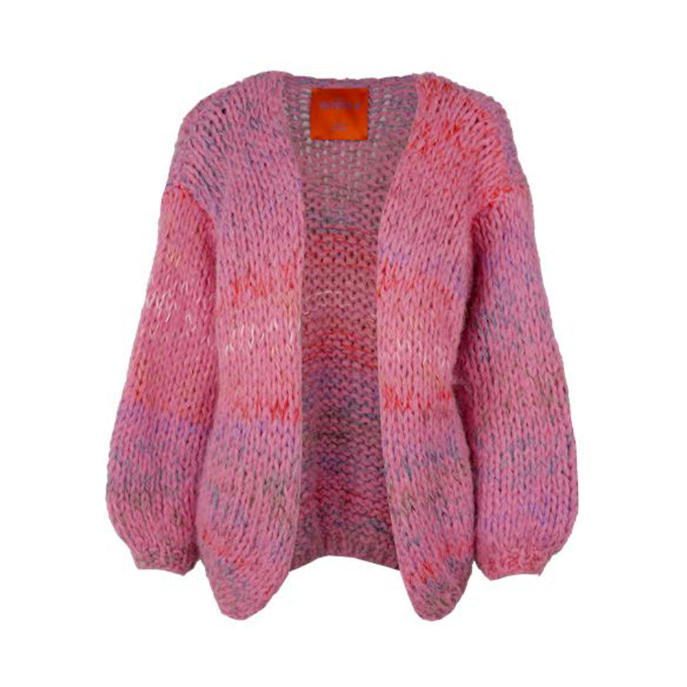 Les Tricots D'o - Cardigan Isa - Rose Multi