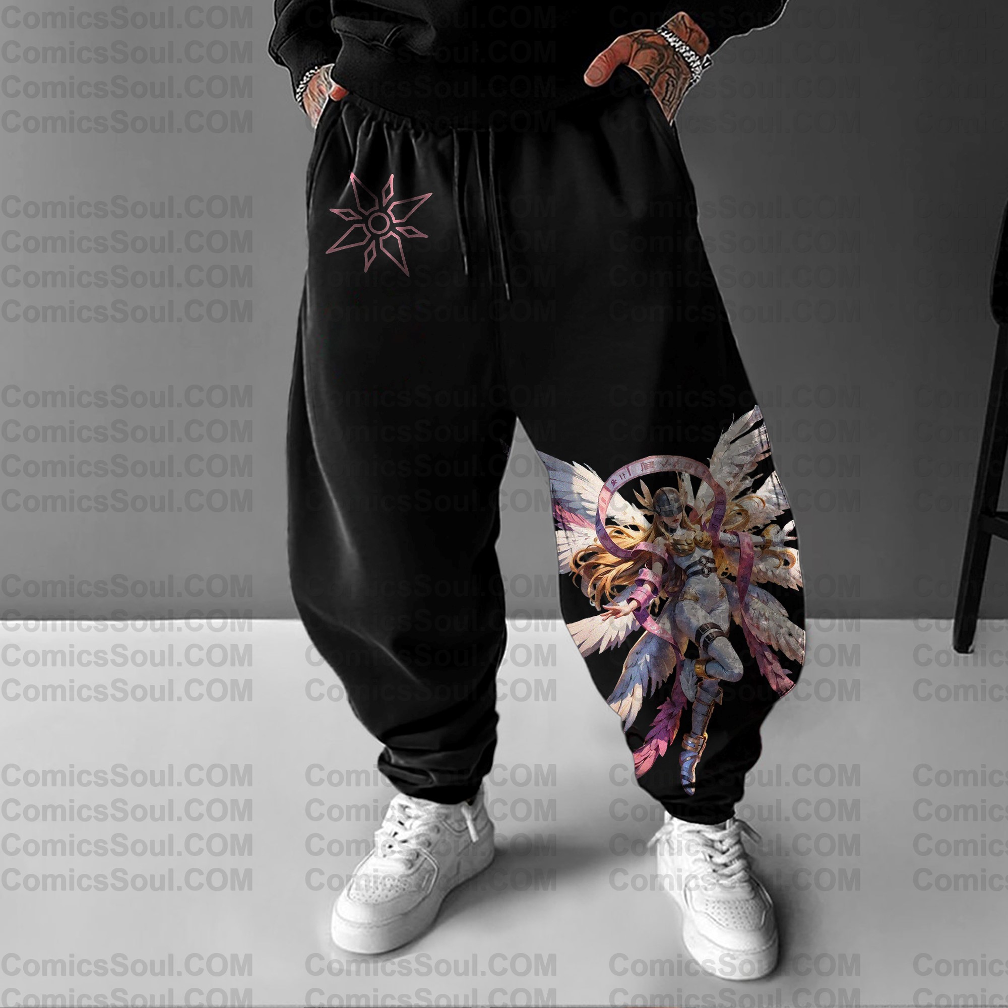 Unisex Casual Anime Streetwear Pants