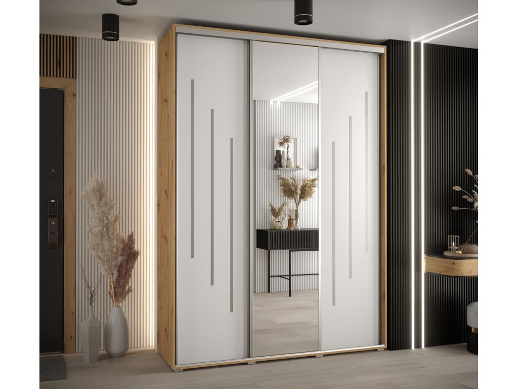 ARMARIO CON PUERTAS BATIENTES 235 - 2/180/45 3 puertas
