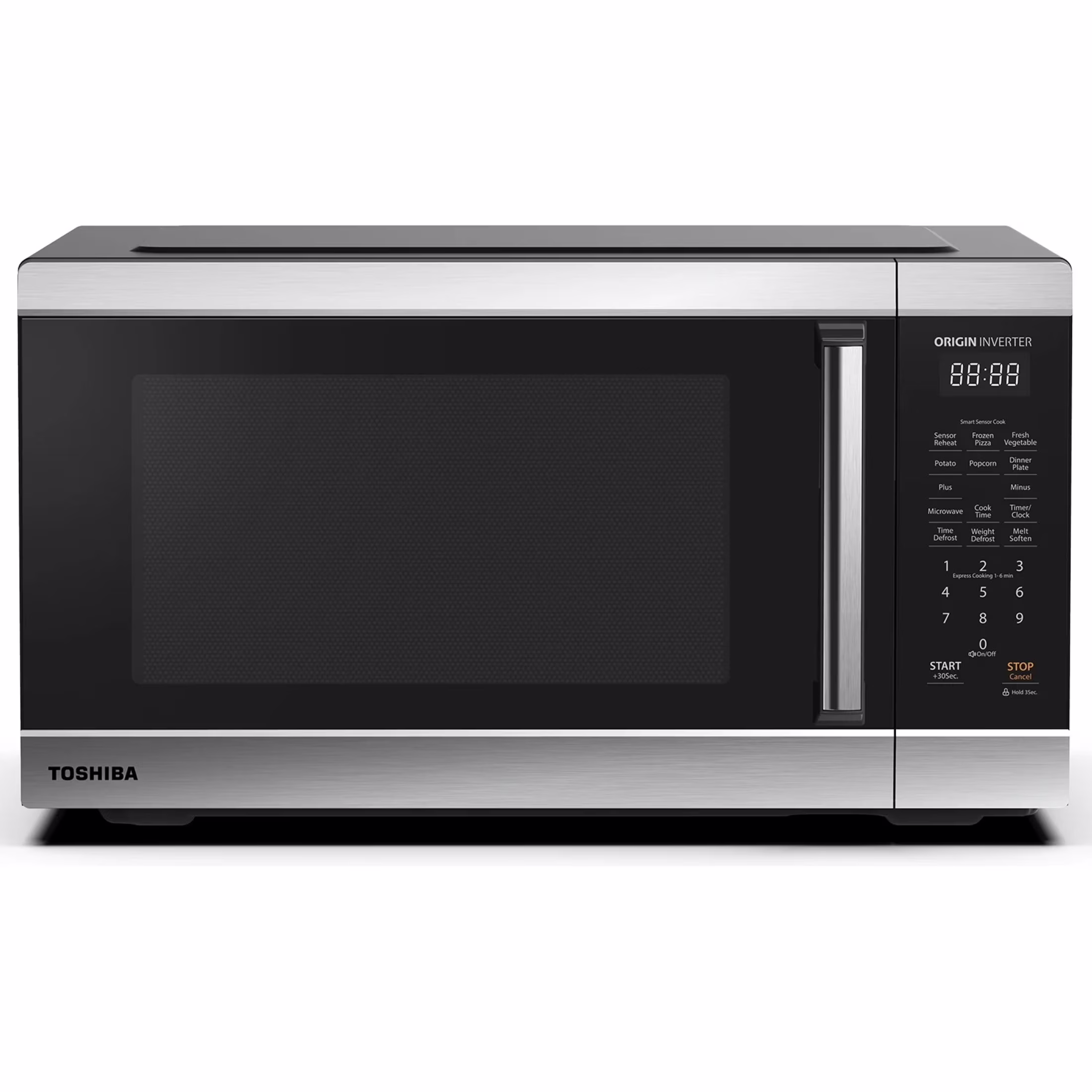 Toshiba 2.2 cu. ft. 24.4'' Microwave Oven in Stainless Steel