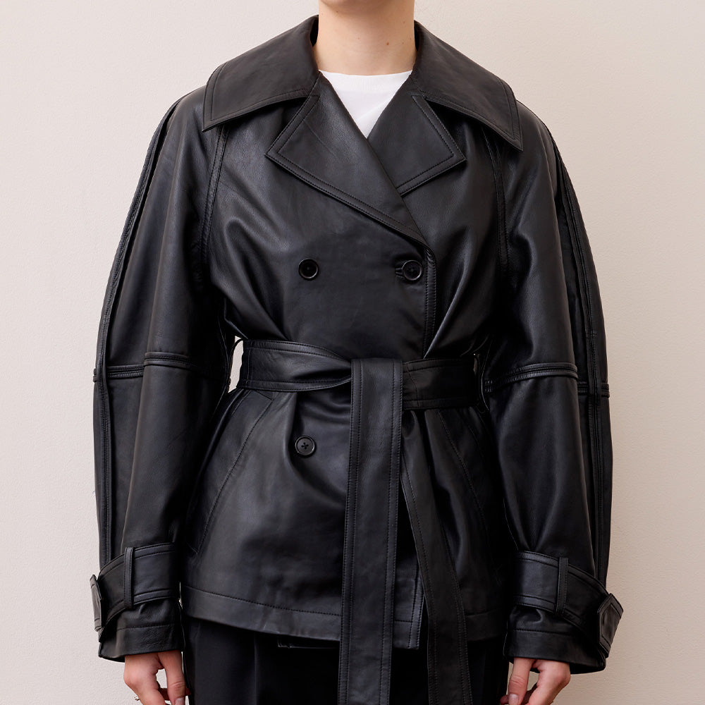 Rohe - Veste Sculpturale - Noir