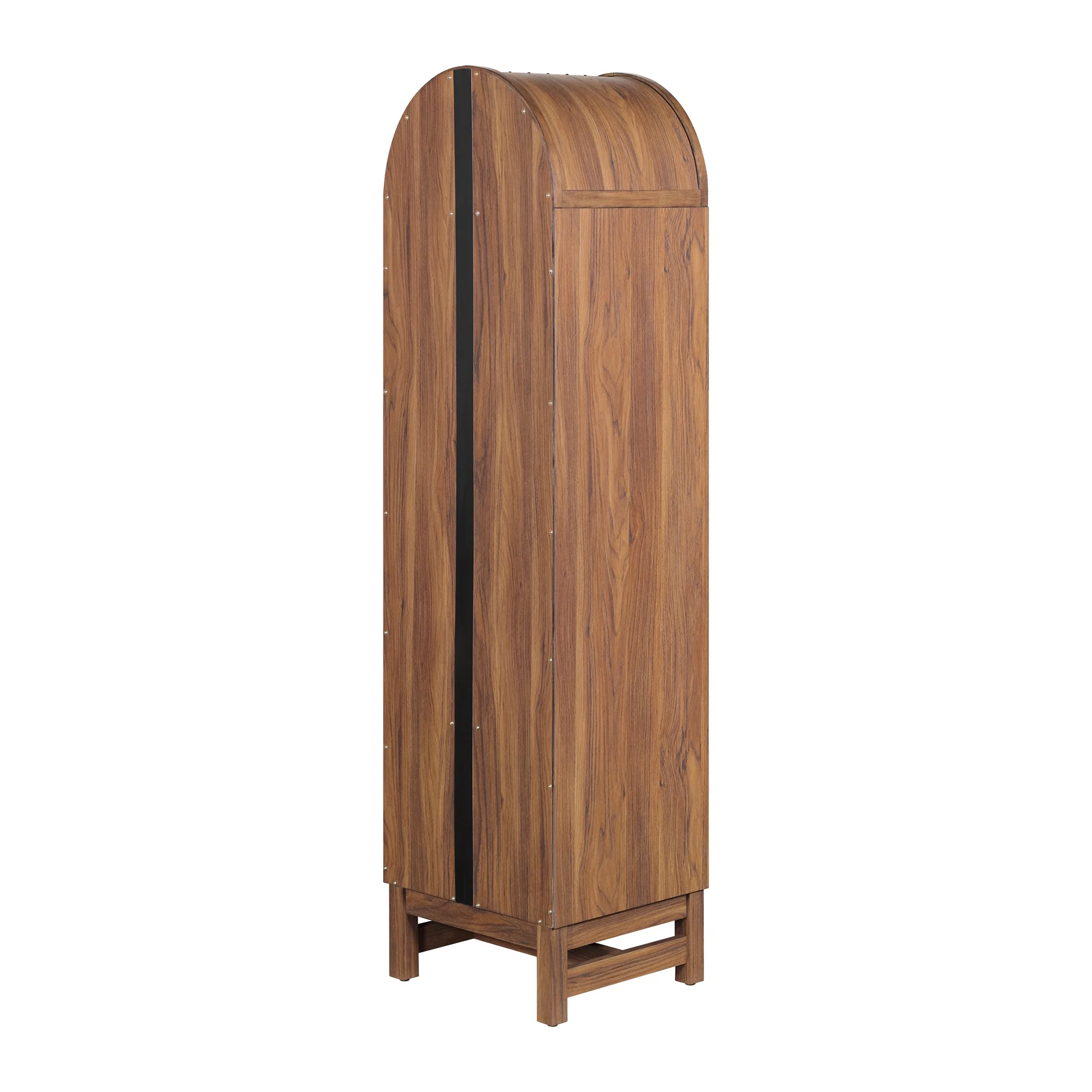 Better Homes & Gardens Juliet Narrow Arch Bookcase, Rich Black and Light Honey - Image 22