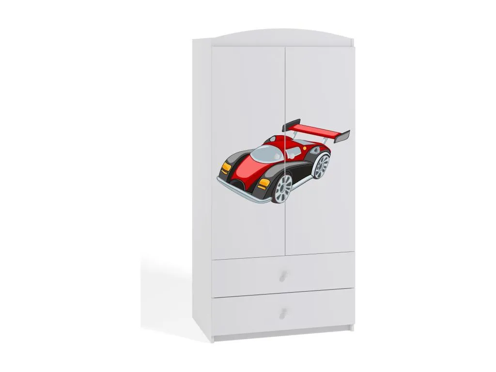 Armario infantil de 2 puertas para automóvil Prietocasa