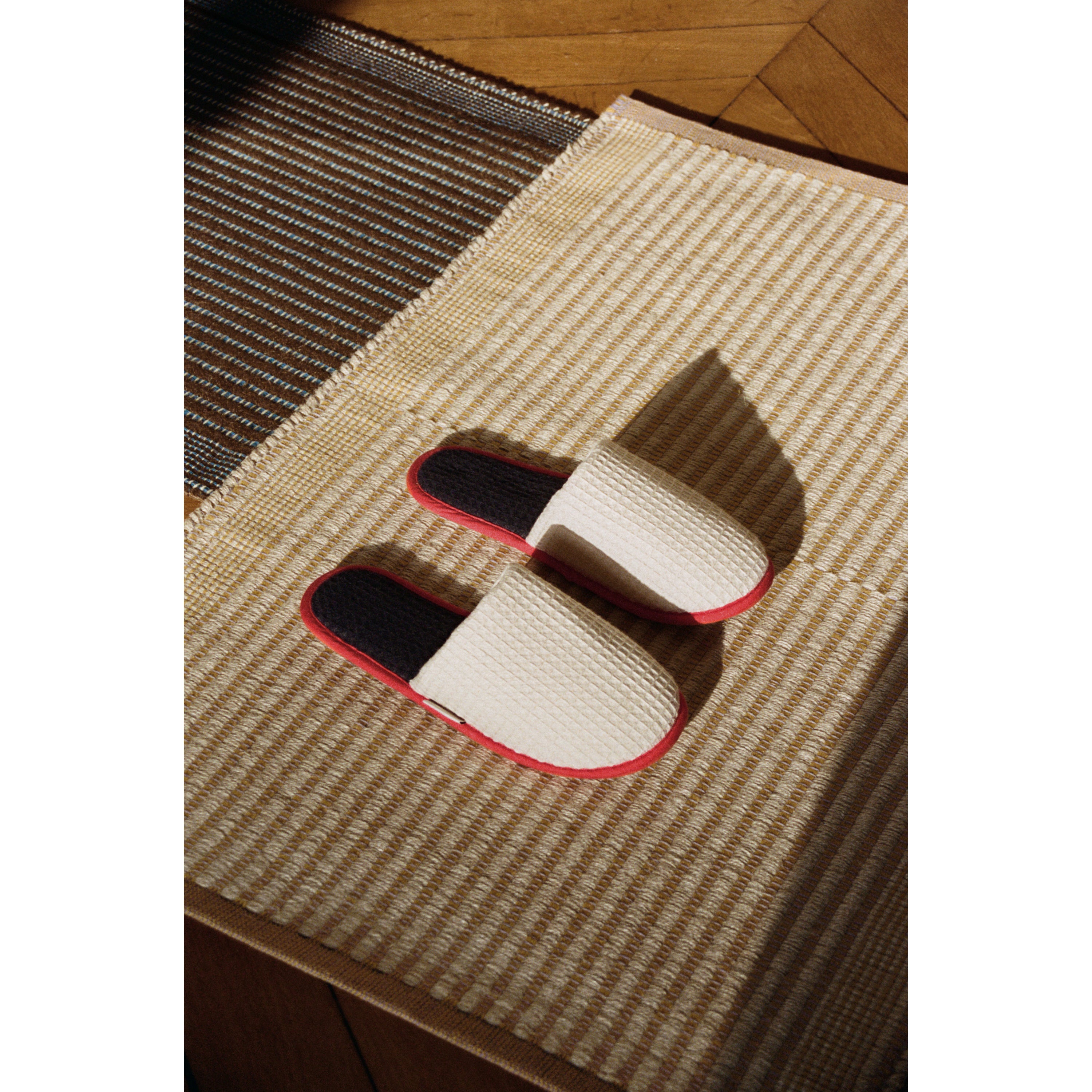 HAY Tapis Deurmat 60 x 95 cm - Black / Green