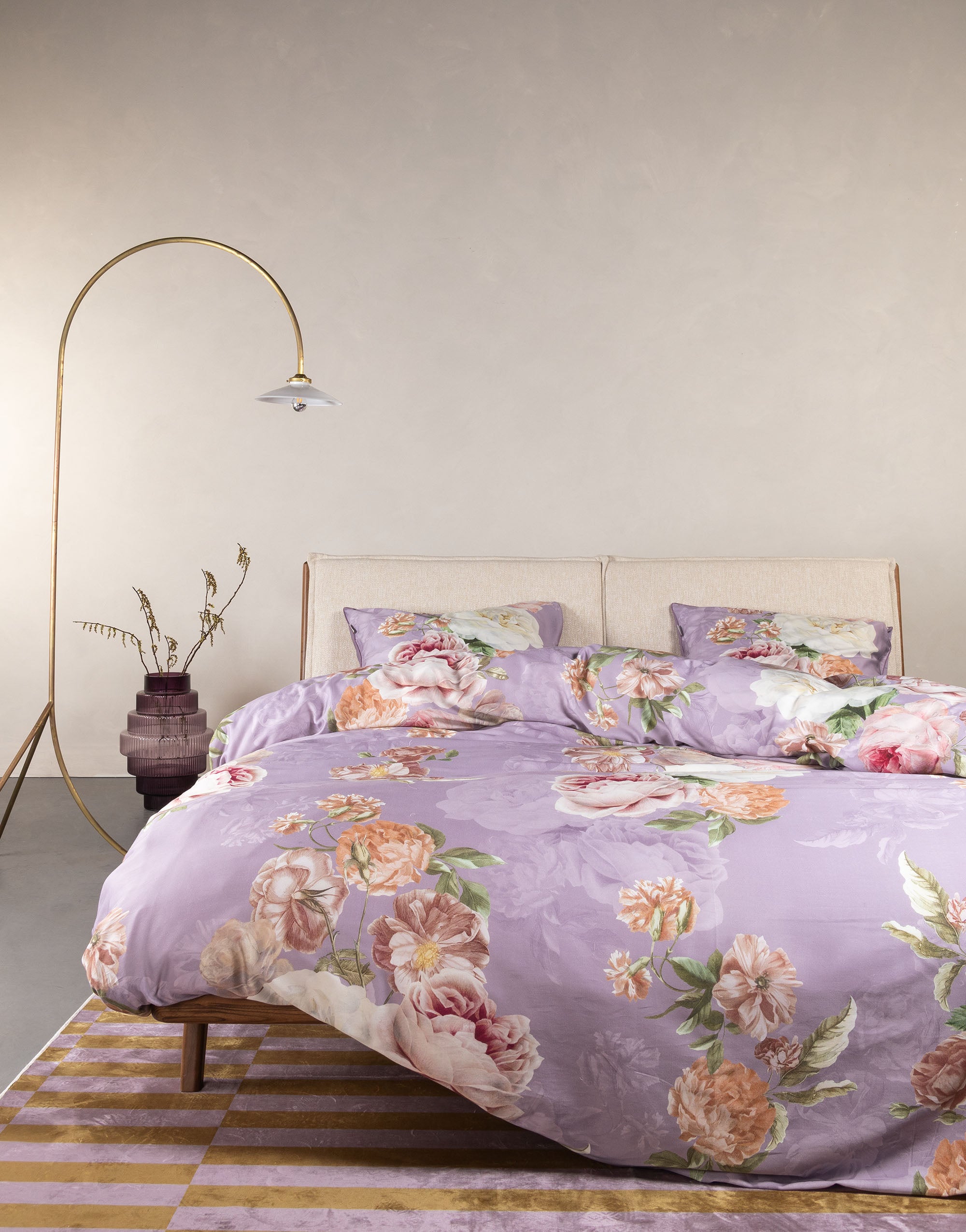 Essenza Orianna Dekbedovertrek 200 x 200 220 cm - Pale Purple