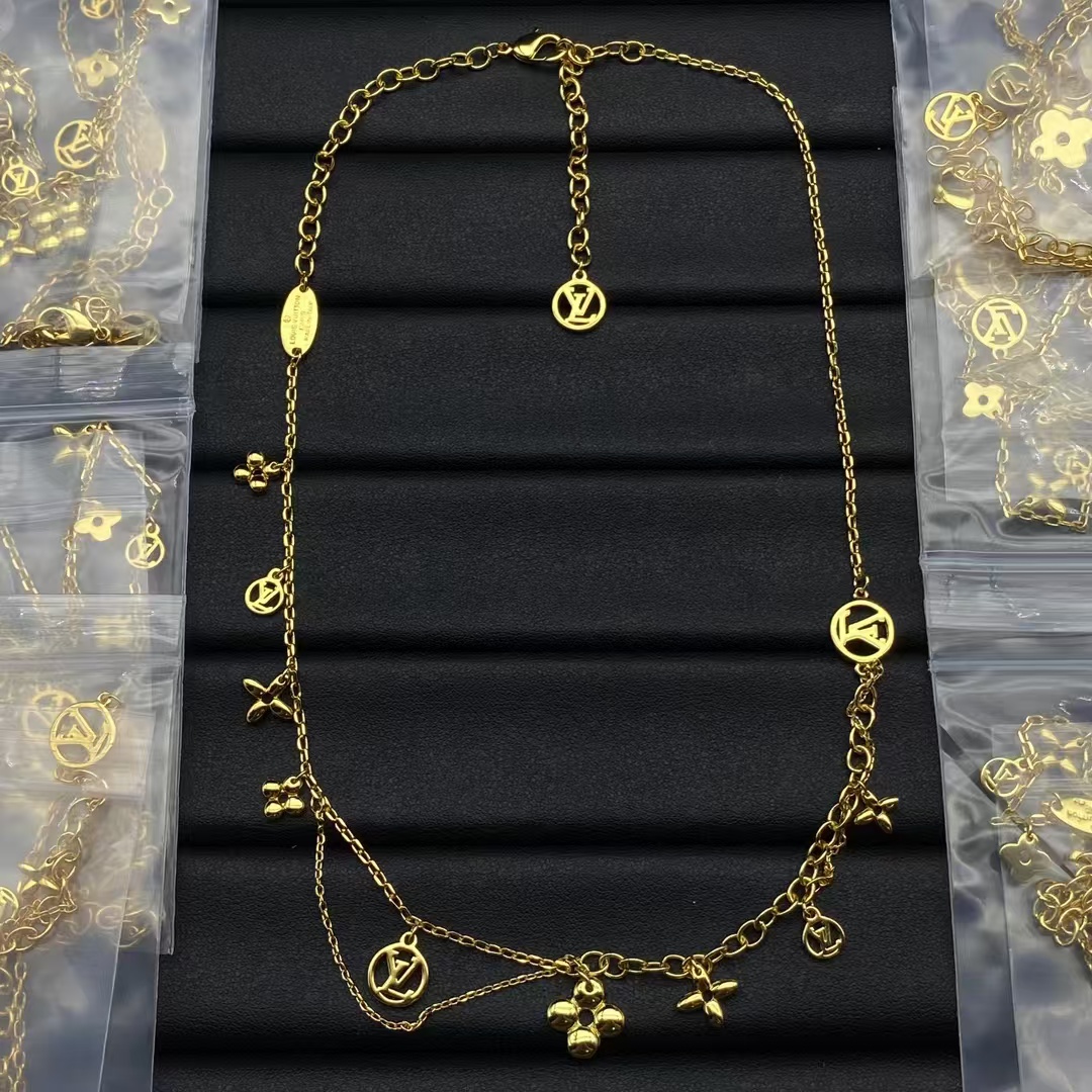 Louis Vuitton Charms Necklace - Original Replica Club
