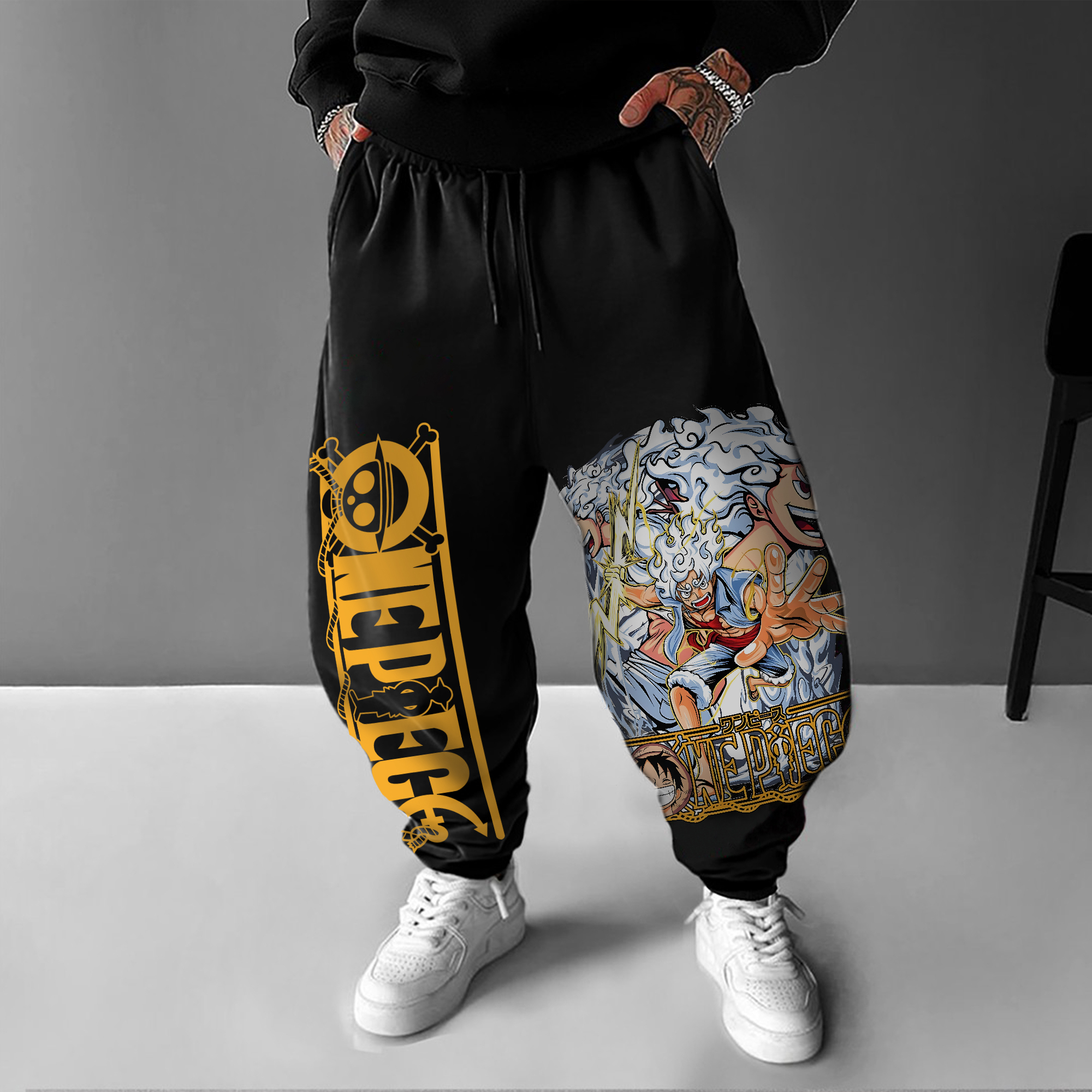 Unisex Anime Printed  Pants丨 Comicssoul