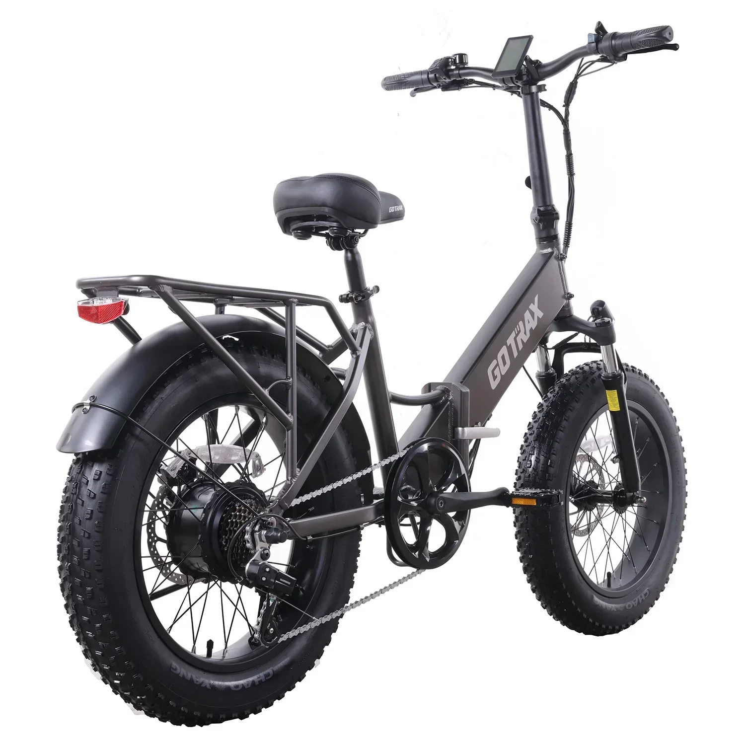 GOTRAX F3 500W Folding Fat Tire Electric Bike, 20in x 4in Tires, 20 MPH, 60 Mile Range - F3 - Image 7 GOTRAX F3 500W Folding Fat Tire Electric Bike, 20in x 4in Tires, 20 MPH, 60 Mile Range - F3 - Image 7