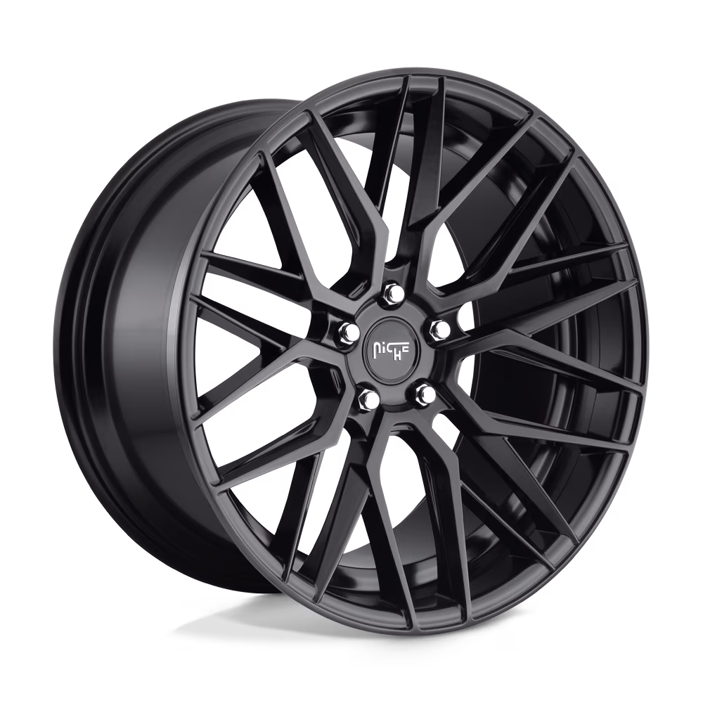 Niche 1PC Cast Aluminum Rim M190 20X9 5X115 MT - BLK 38MM, M190209090+38