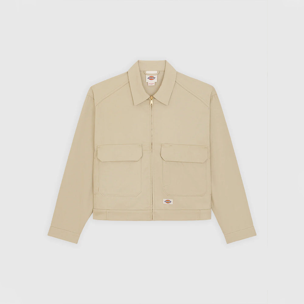 Dickies - Veste Hemp Twill Trucker - Eucalypsus