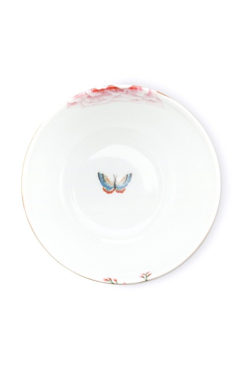 Bowl Blushing Birds White 12cm