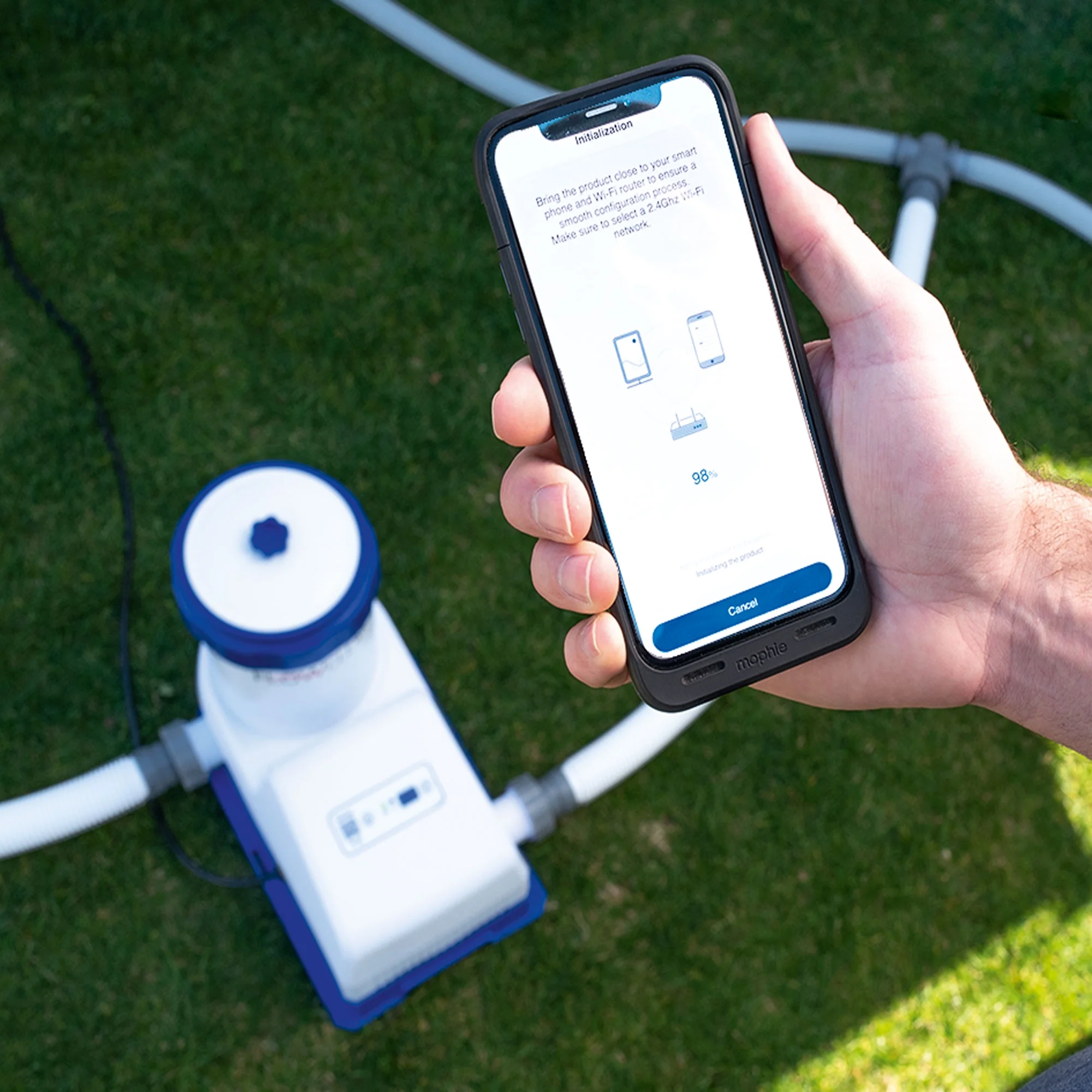 Flowclear 2000 Gal Smart Touch Wifi Above-Ground Pool Pump - Image 4