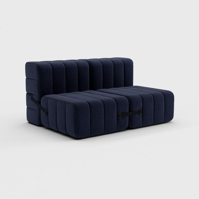 Curt-Set 4 - e.g. Flexibele 2-zitter - Dama - 0048 (Donkerblauw)