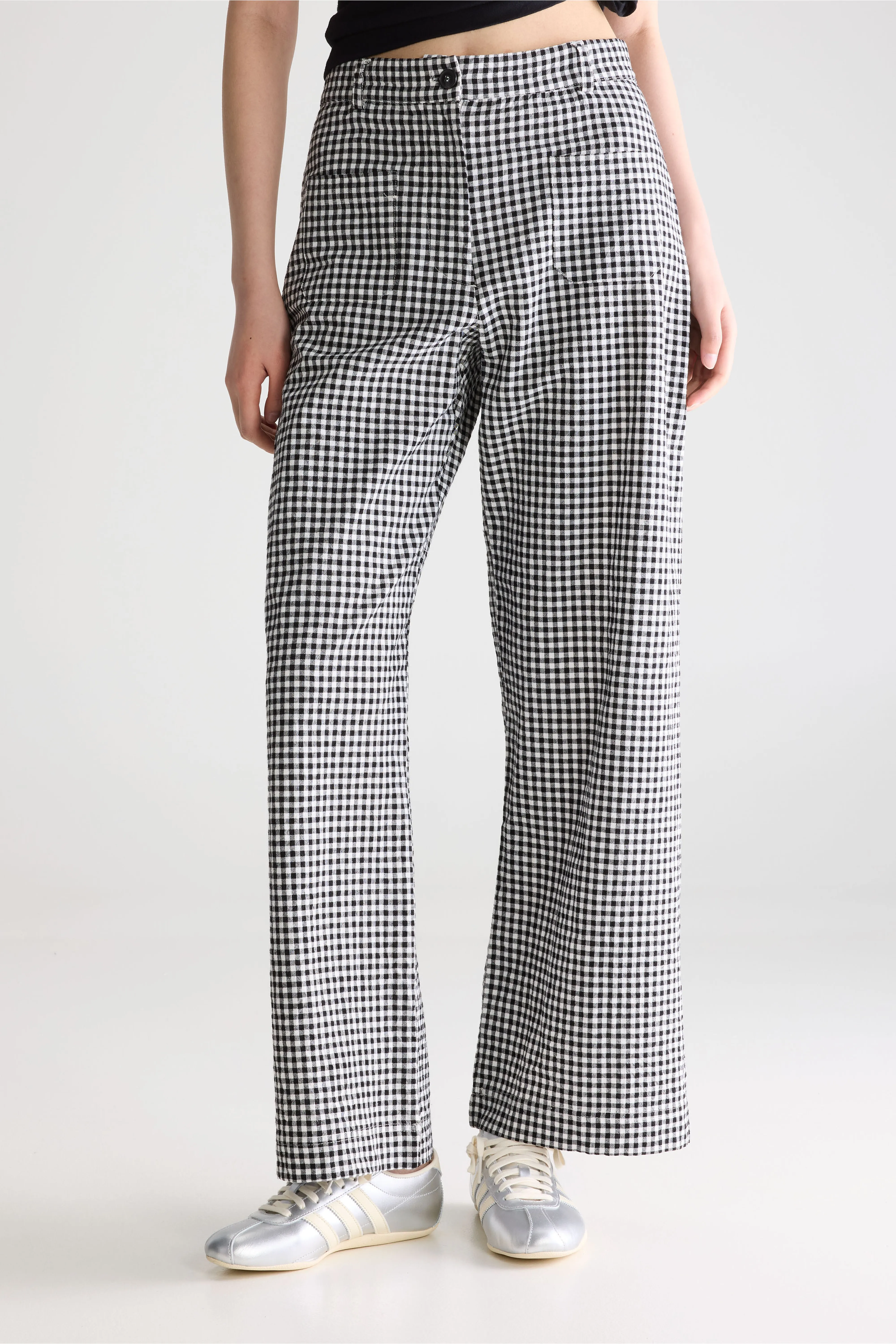 Bellerose Vivia straight trousers (261 / W / CHECK A)