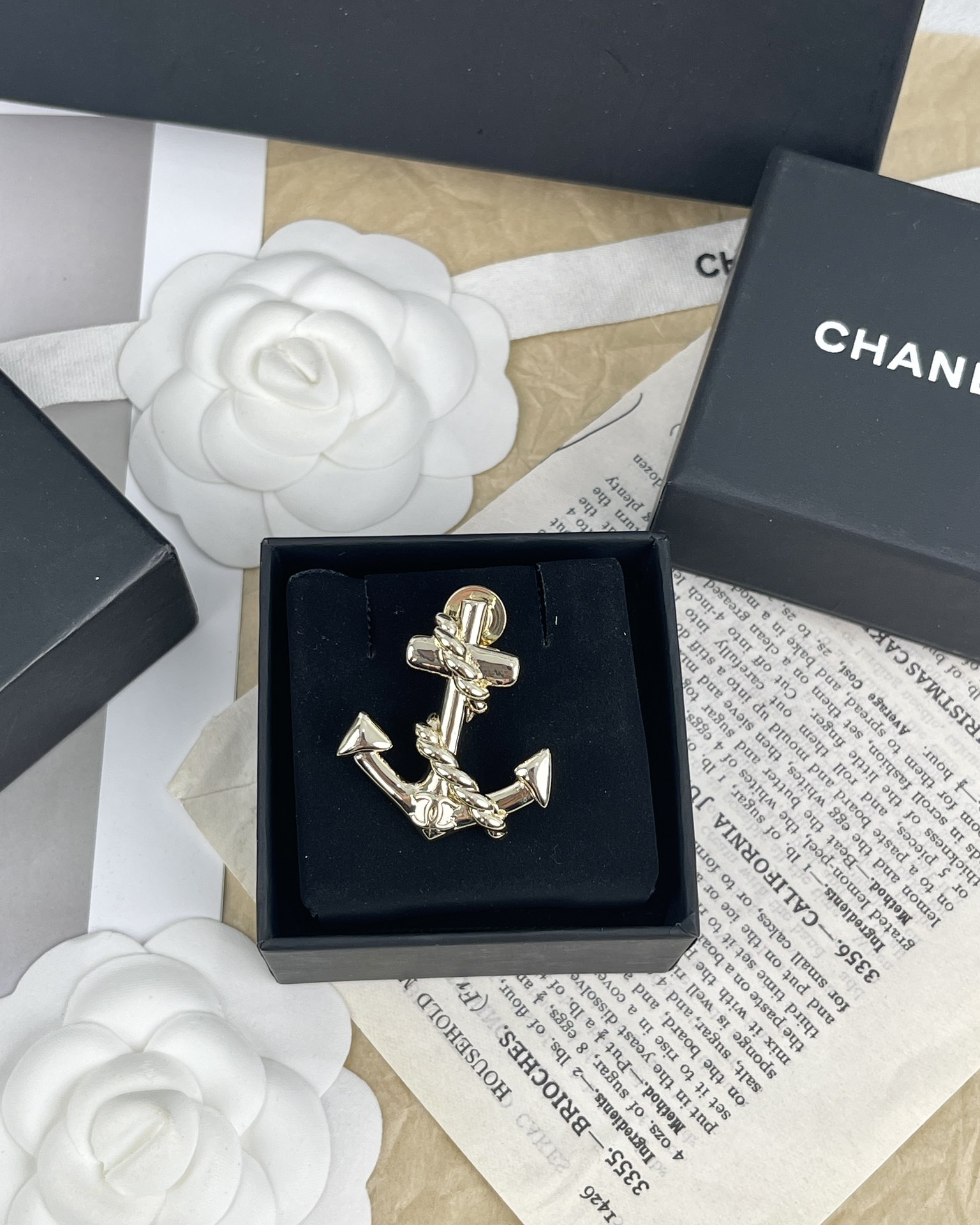 Chanel Anchor Brooch - Original Replica Club