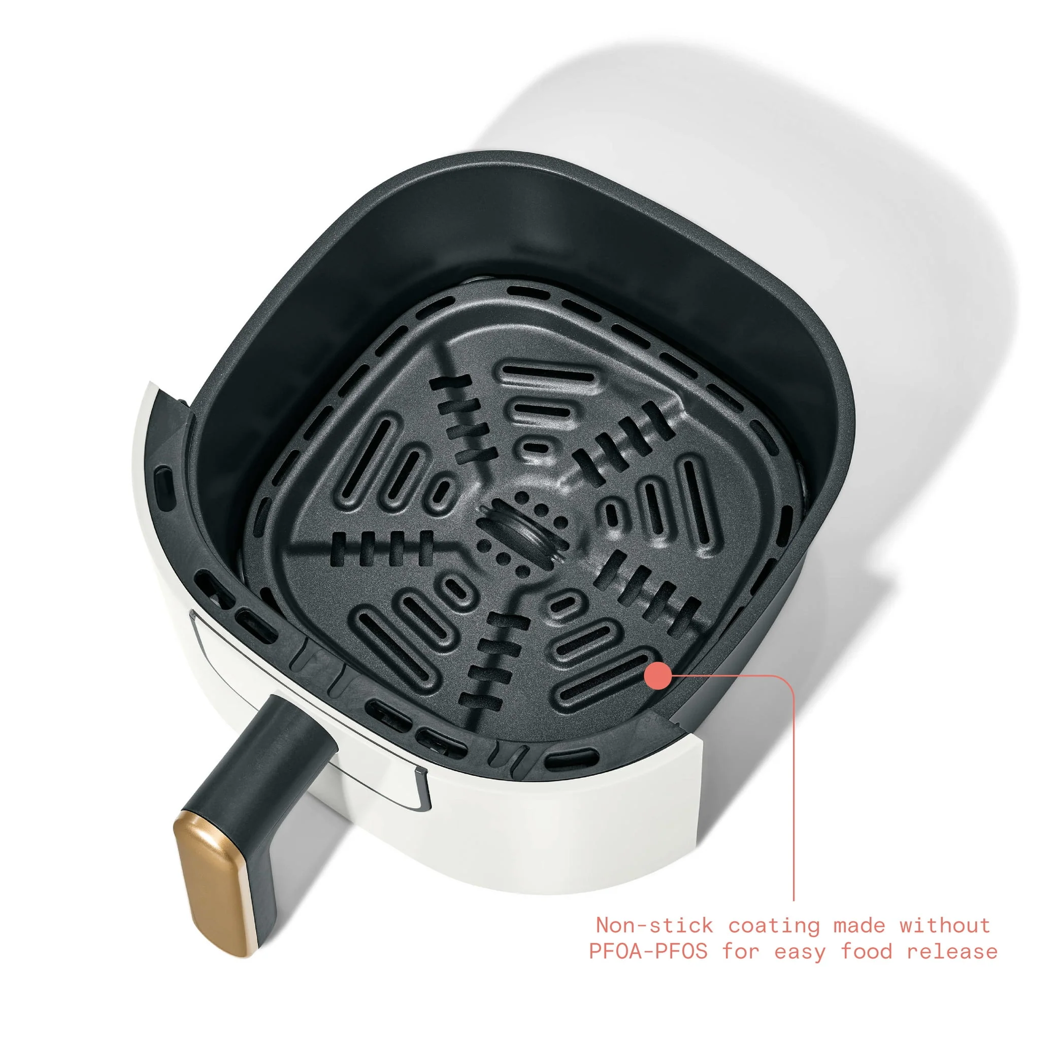 Beautiful 3 Qt Air Fryer with TurboCrisp Technology, White Icing by Drew Barrymore - Image 8