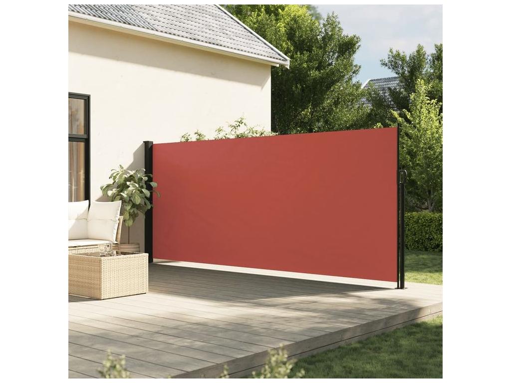 Casaplu Toldo lateral retráctil terracota 180x600 cm Naranja