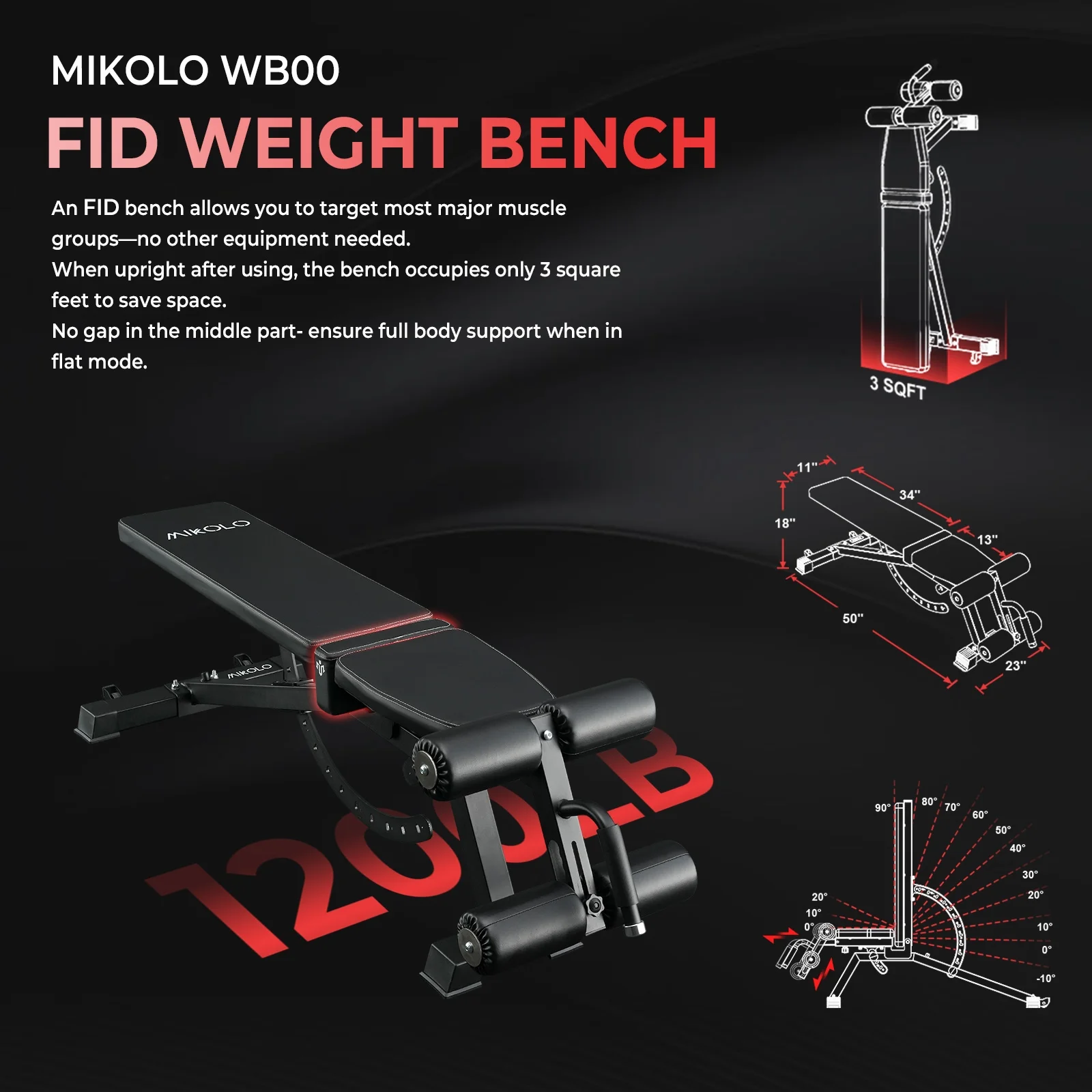 Mikolo 7ft Olympic Barbell, Barbell for Weightlifting and Powerlifting 45lb, Olympic Bar for 1500lbs Capacity, Weight Bar Fit 2-?Standard Weights - Image 44