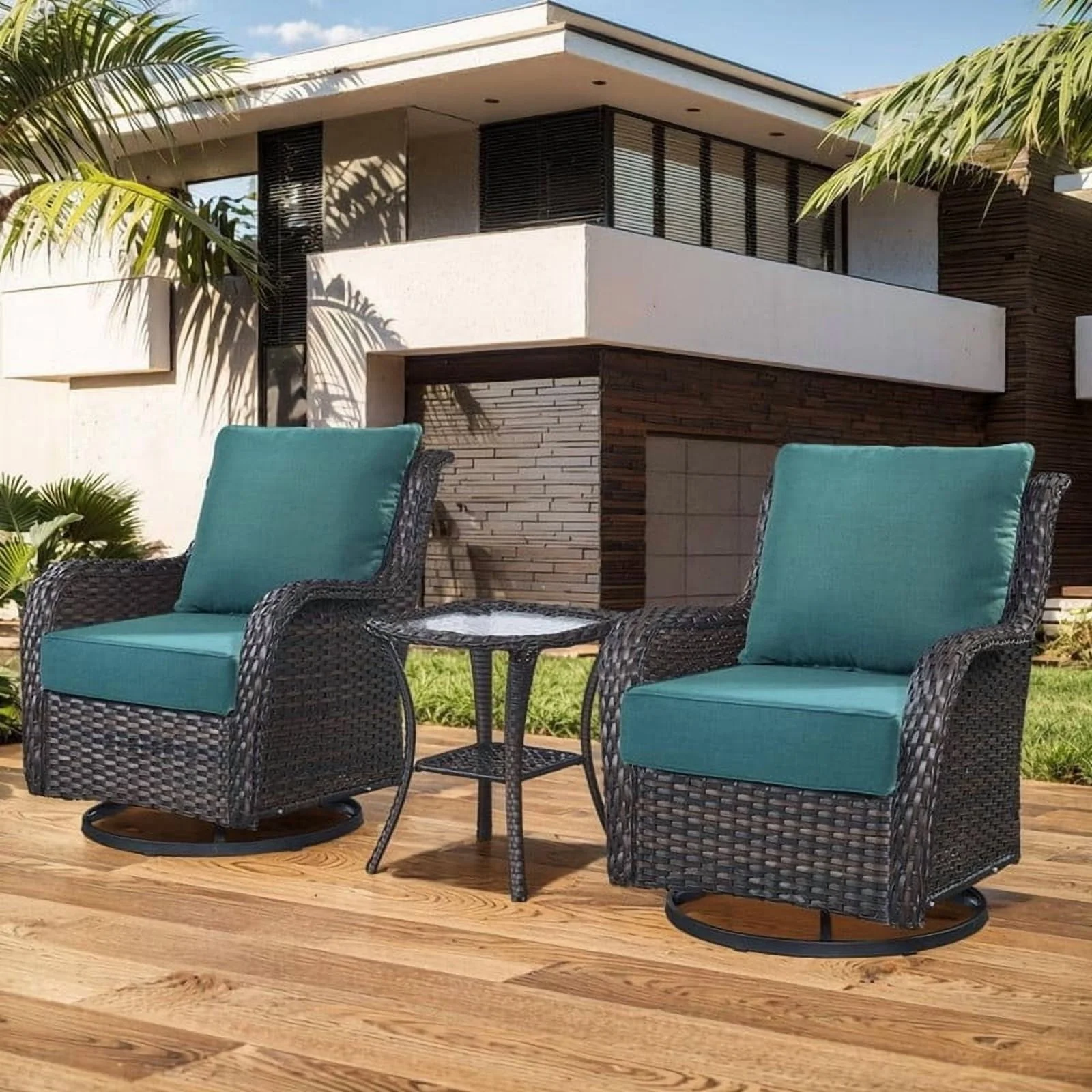 Bellefurn Outdoor Deep Seat Cushion 24 X 24 X 6 inch for Patio Furniture,Outdoor Chair Cushions Waterproof & Fade Resistant Patio Furniture Cushions for Wicker Chair, Sofa, Couch - Image 54